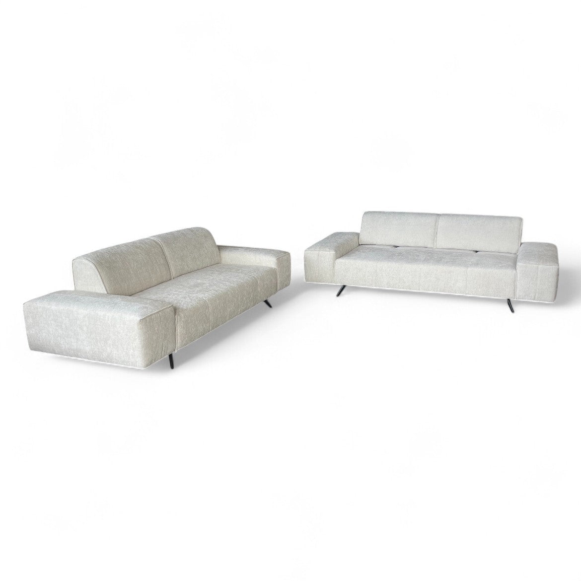 Sofa-Set W.Schillig 16551 für Musterring – Stoff Ivory