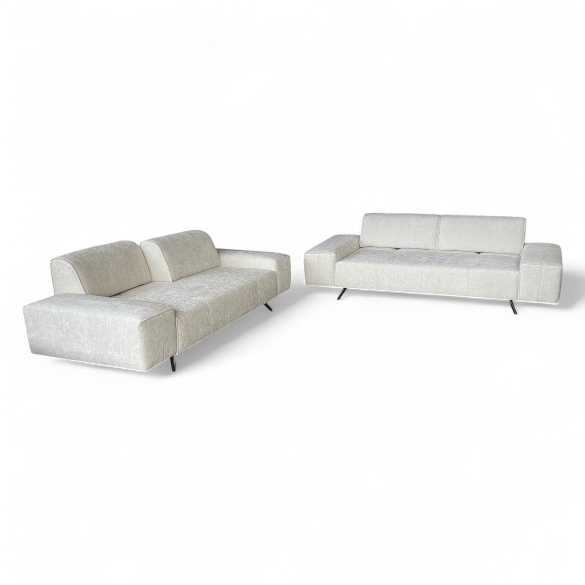 Sofa-Set W.Schillig 16551 für Musterring – Stoff Ivory