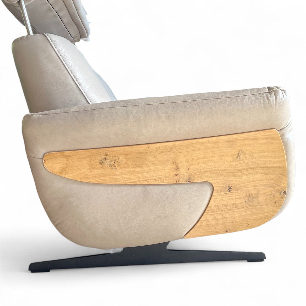 Sofa Himolla 4150 Cumuly Comfort –  Soft Nappa Leder Island