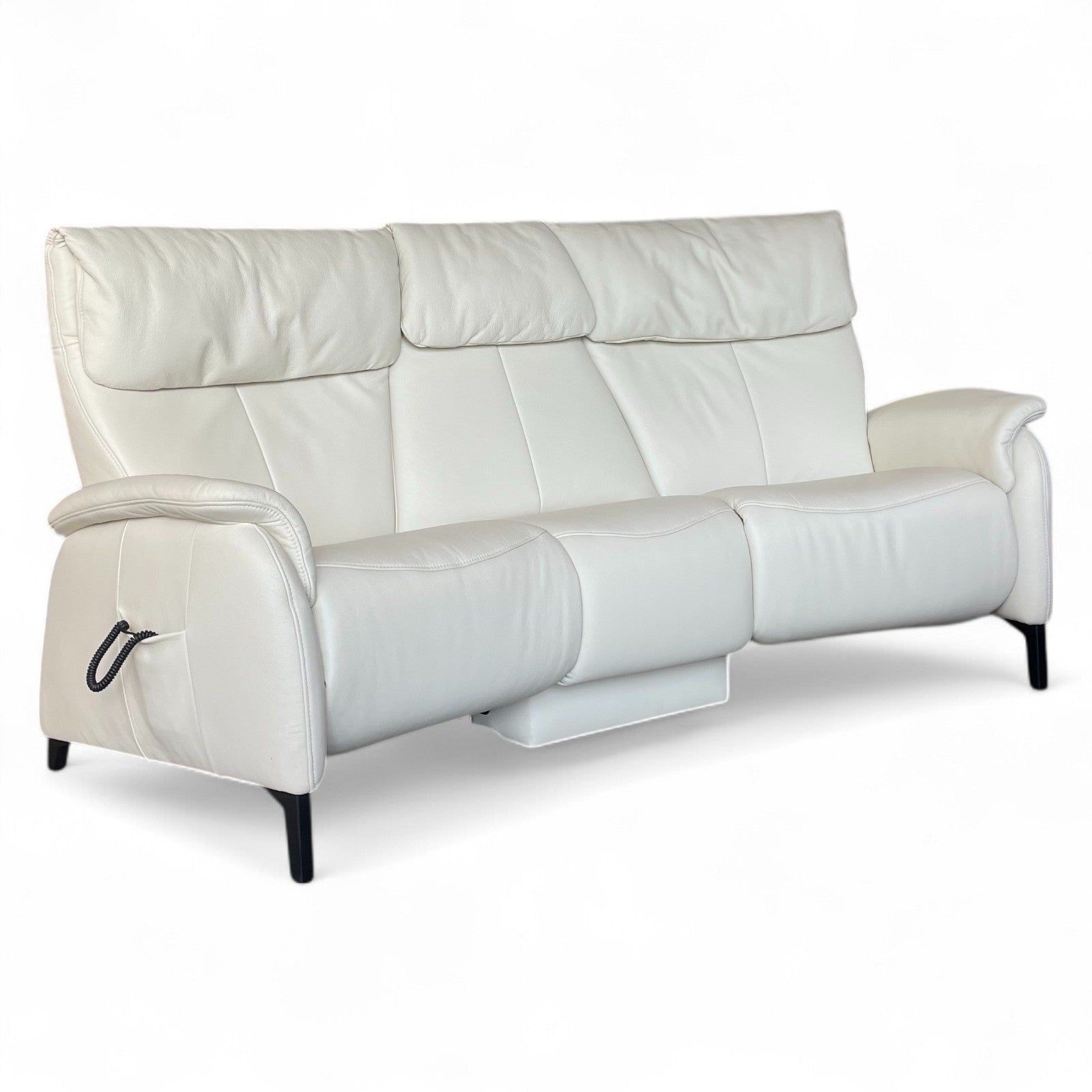 Sofa Himolla 4867 Trapezsofa – Longlife Leder Soft Bianco