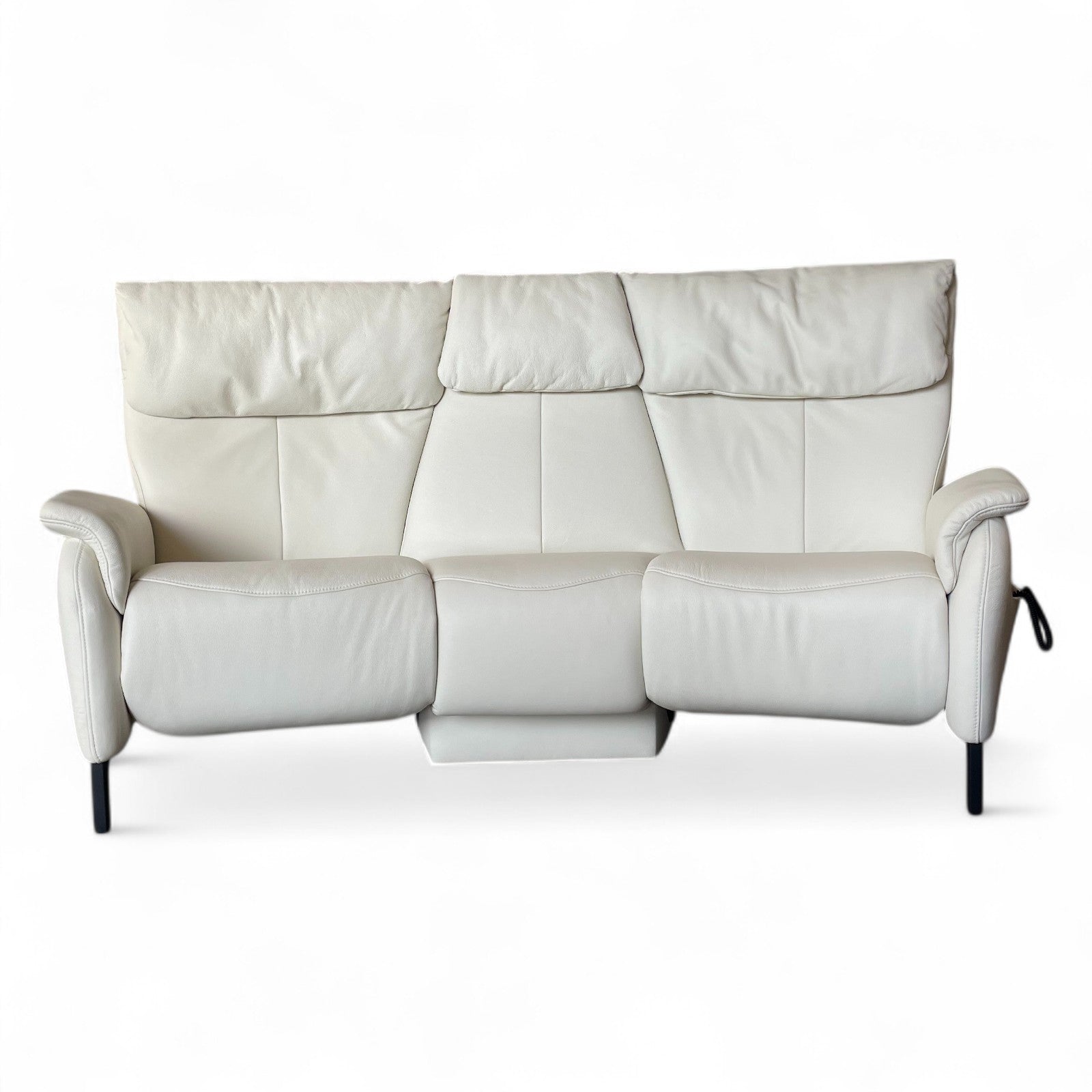 Sofa Himolla 4867 Trapezsofa – Longlife Leder Soft Bianco
