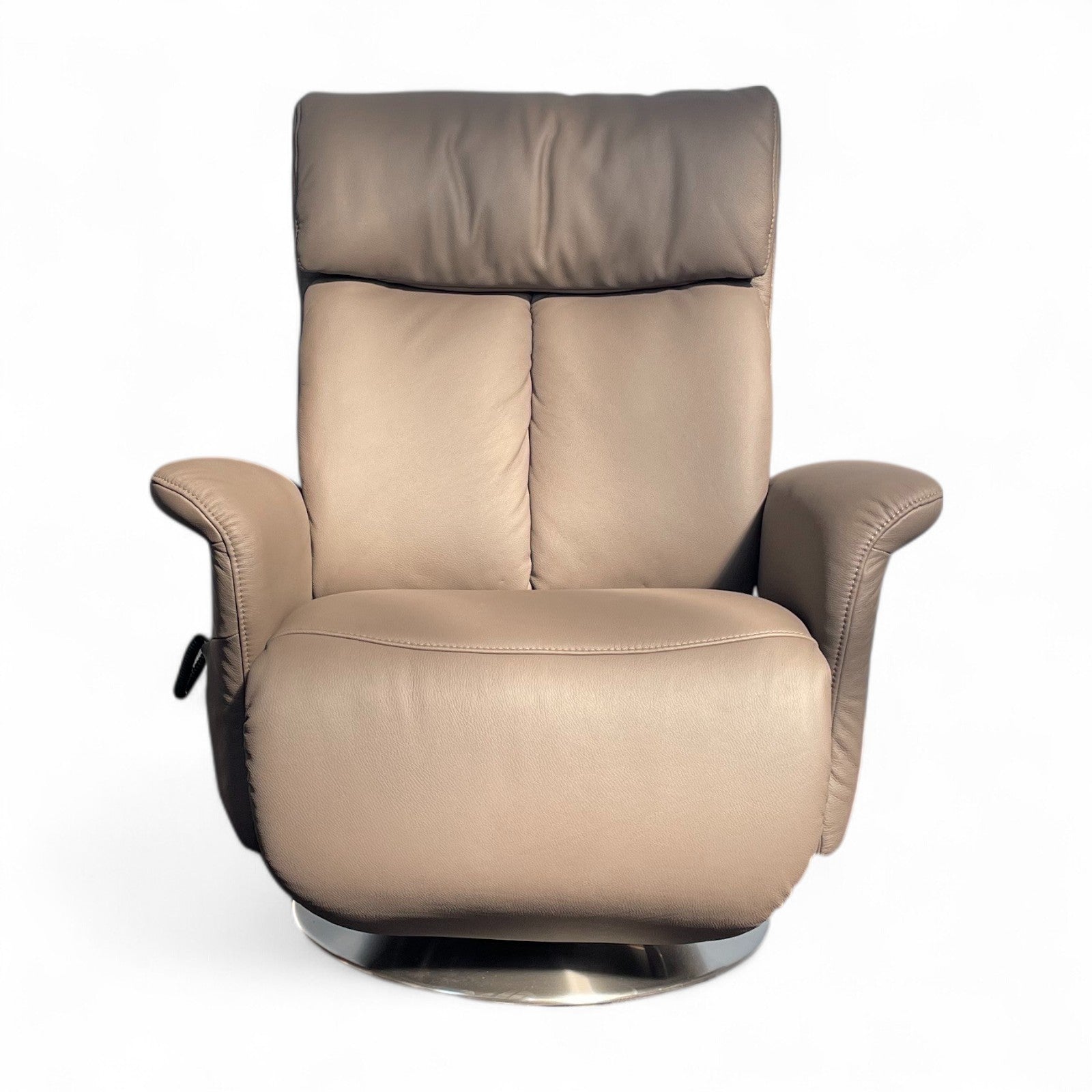Sessel Himolla 7727 Easyswing – Longlife Leder Brown 2-Motorig, Aufstehhilfe