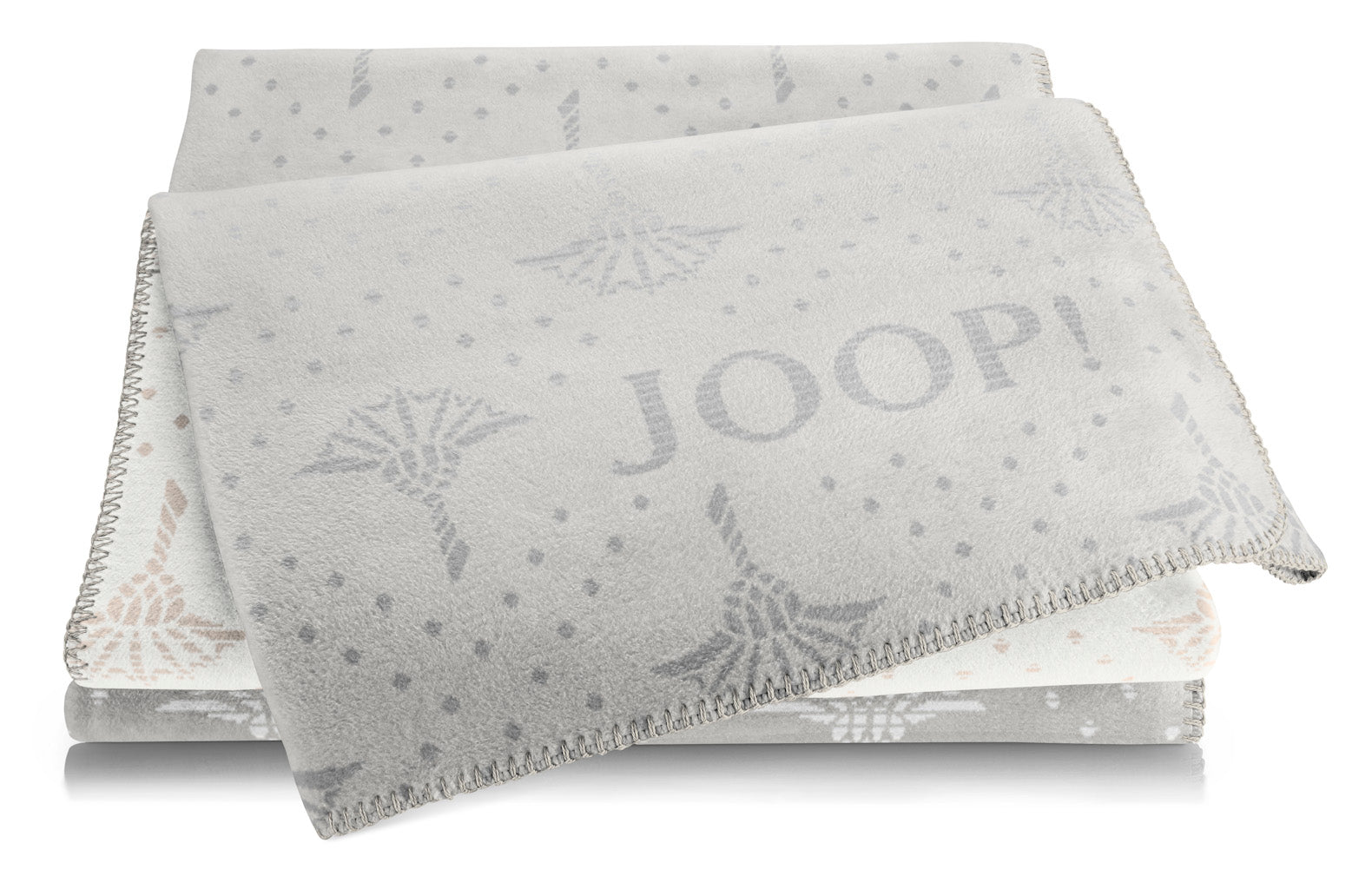 JOOP! Wohndecke Cornflower Charm Stein 150 x 200 cm