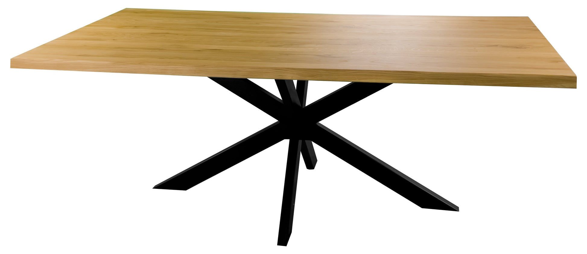 Tisch FRED Double-X - Massivholz Eiche