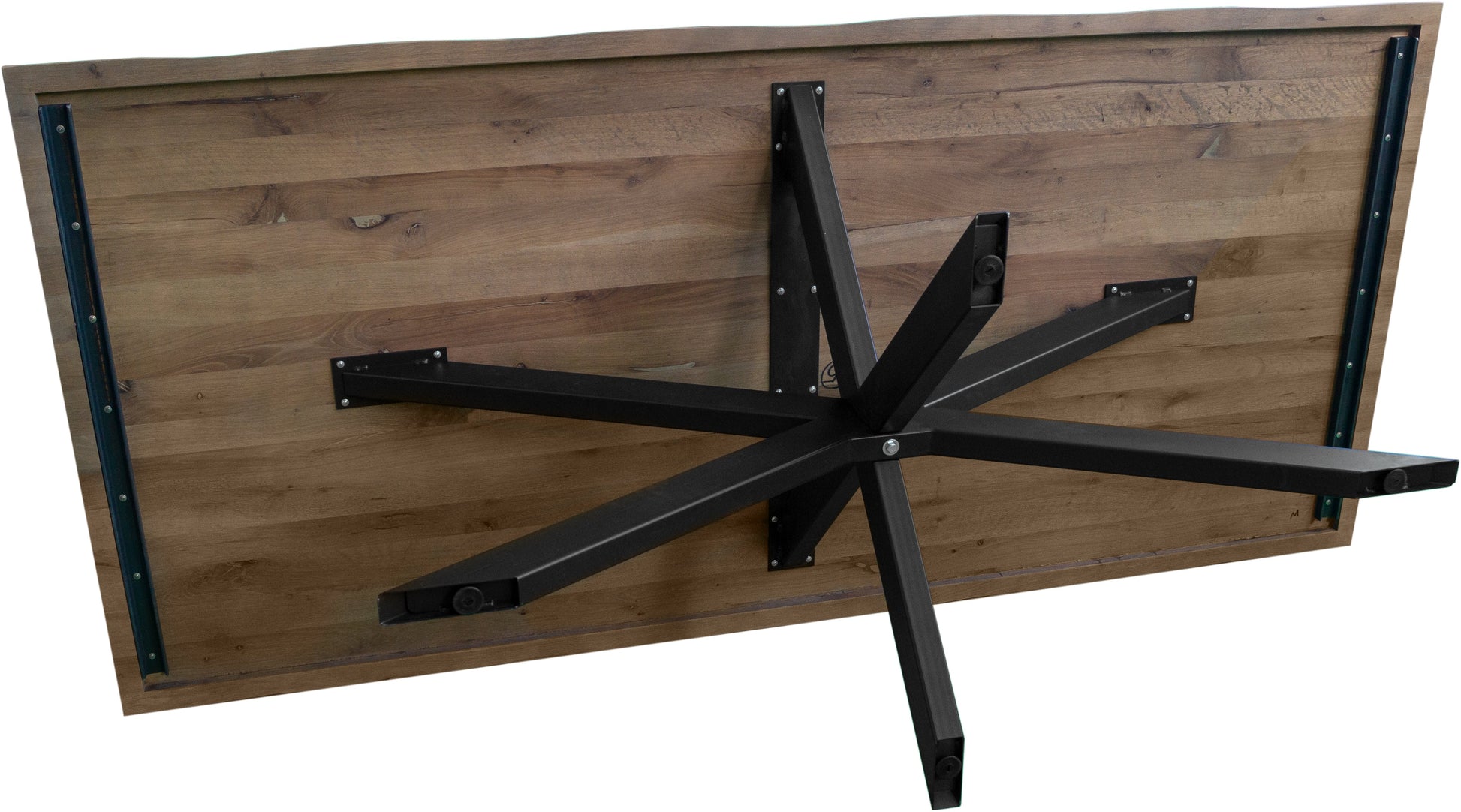 Tisch FRED Double-X - Massivholz Eiche