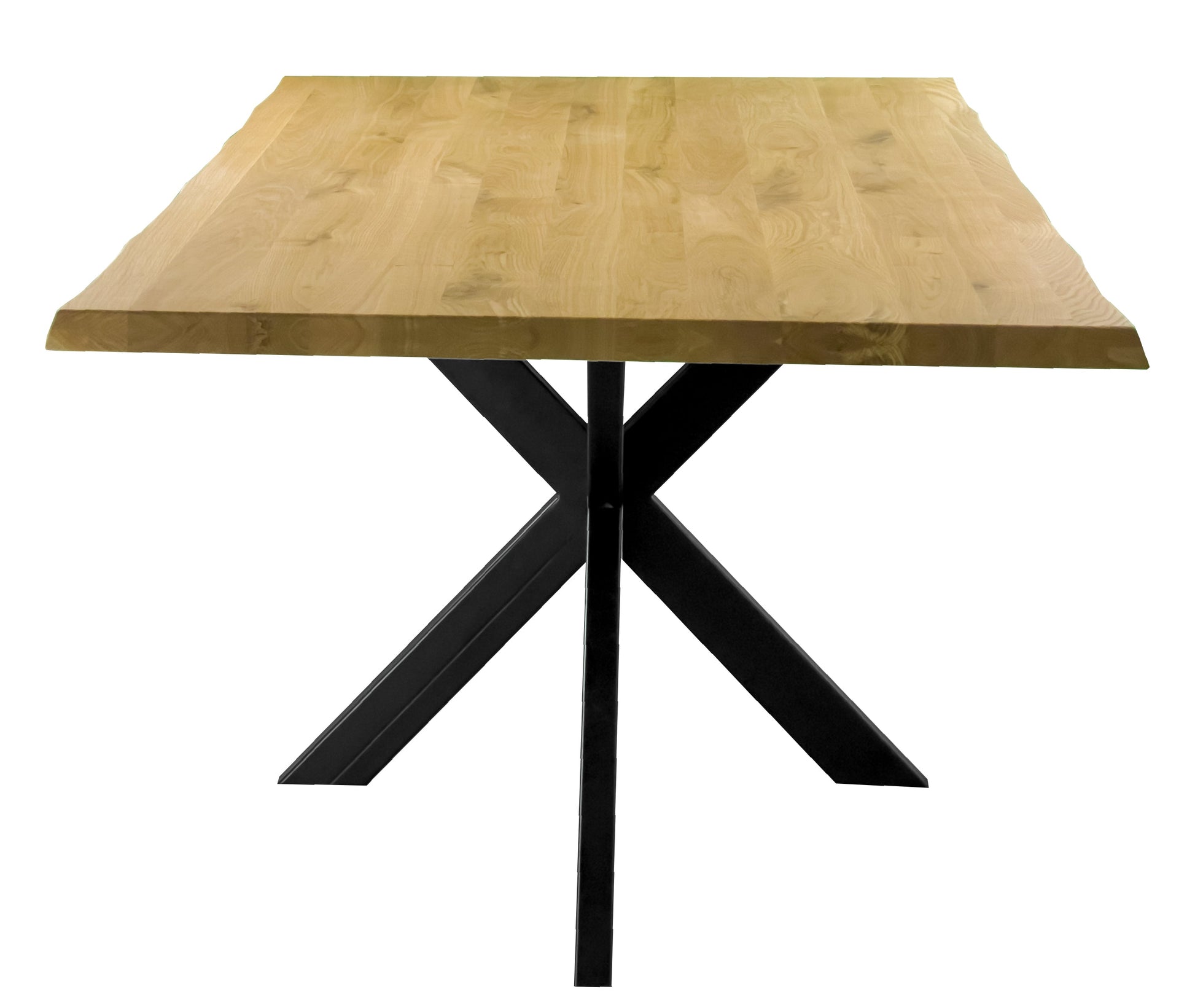 Tisch FRED Double-X - Massivholz Eiche