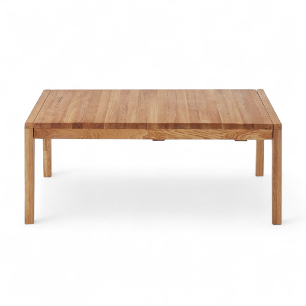 Couchtisch GÖTEBORG 112(152)/73cm – Asteiche Massiv geölt, Ausziehbar