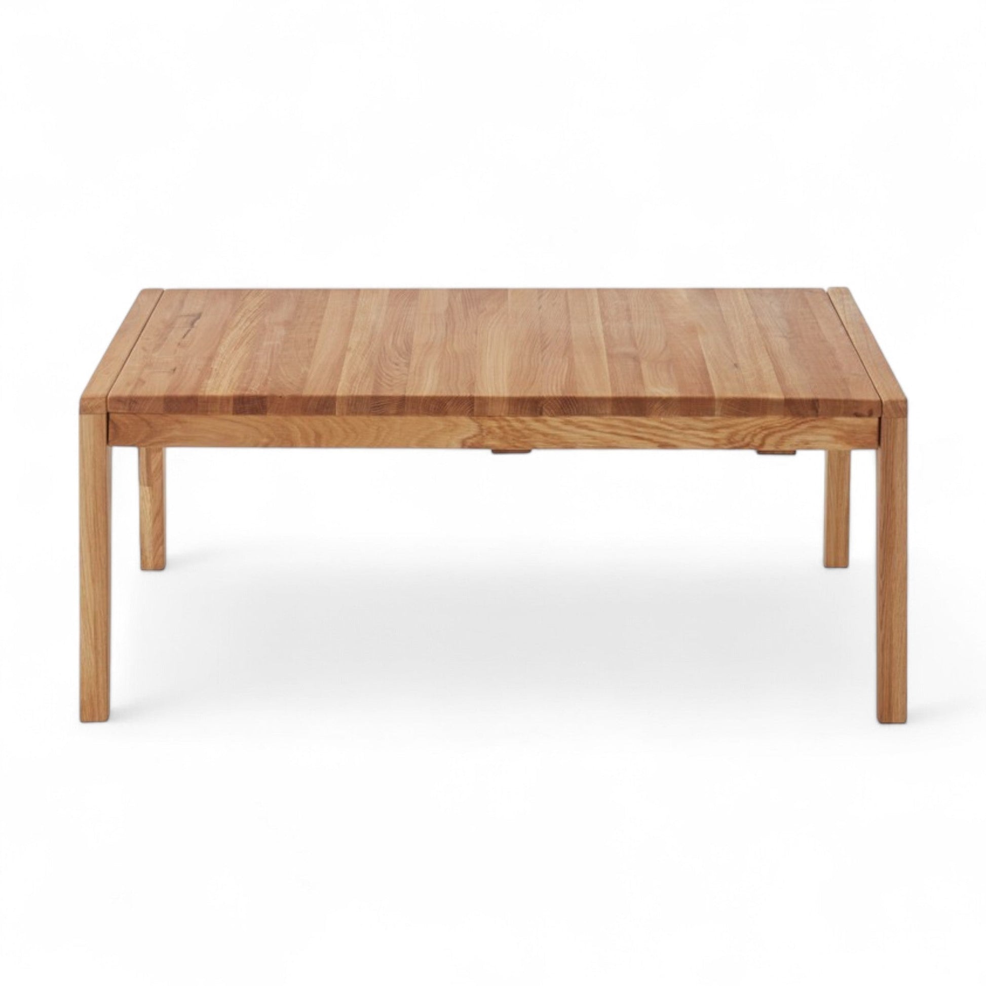 Couchtisch GÖTEBORG 112(152)/73cm – Asteiche Massiv geölt, Ausziehbar