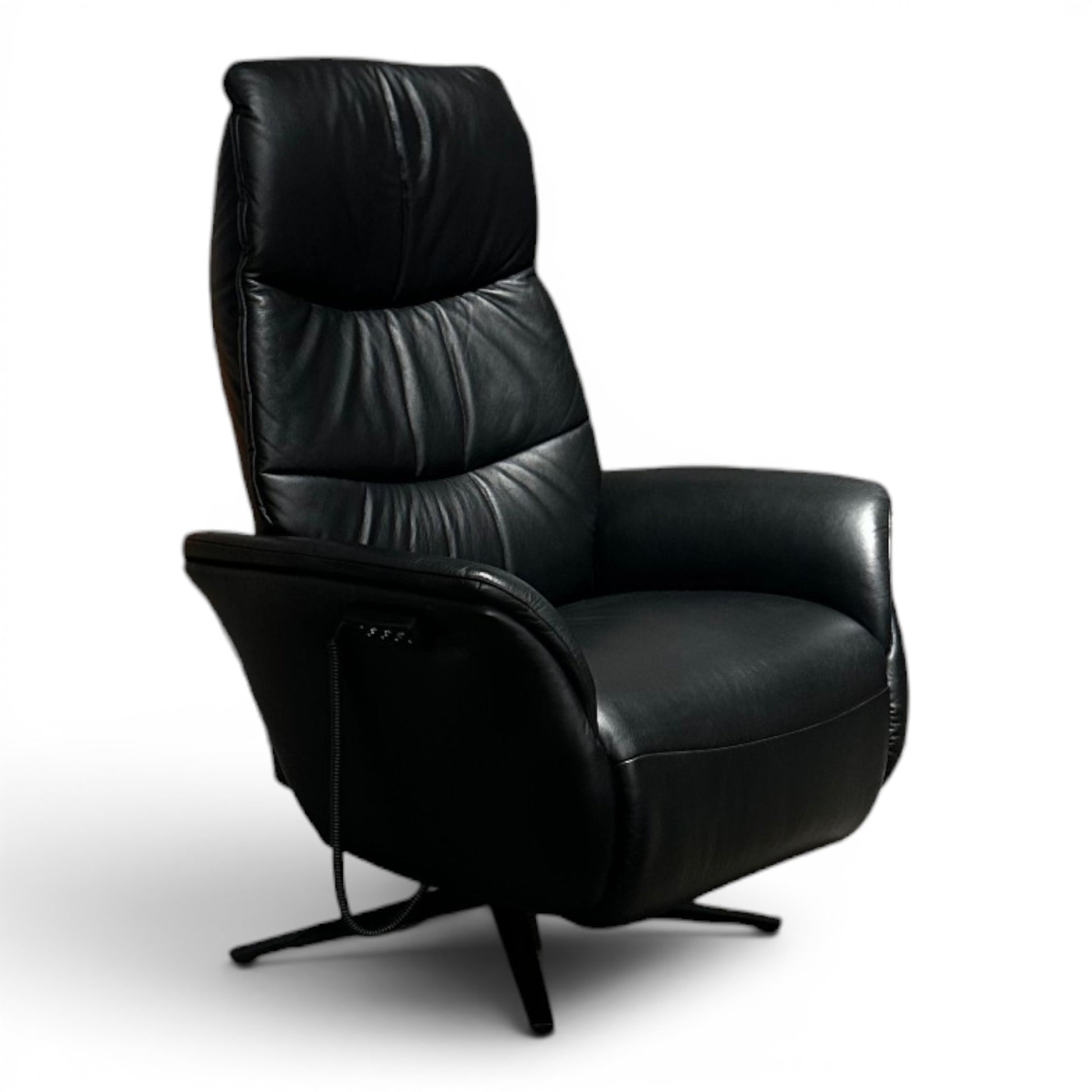 Sessel Himolla 7051 Easy-Swing – Longlife Leder Black