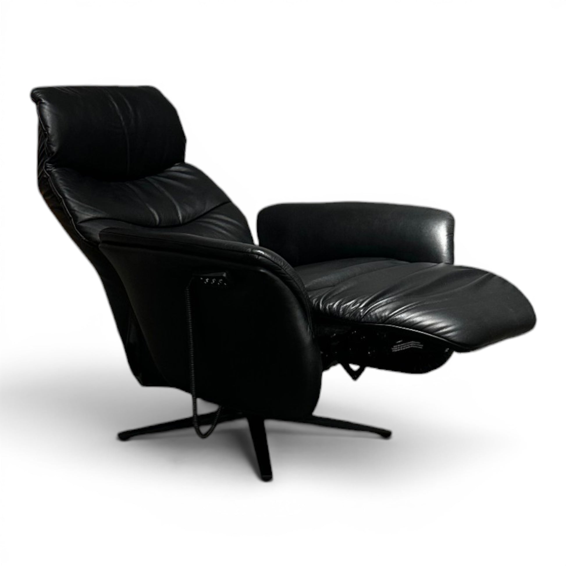 Sessel Himolla 7051 Easy-Swing – Longlife Leder Black
