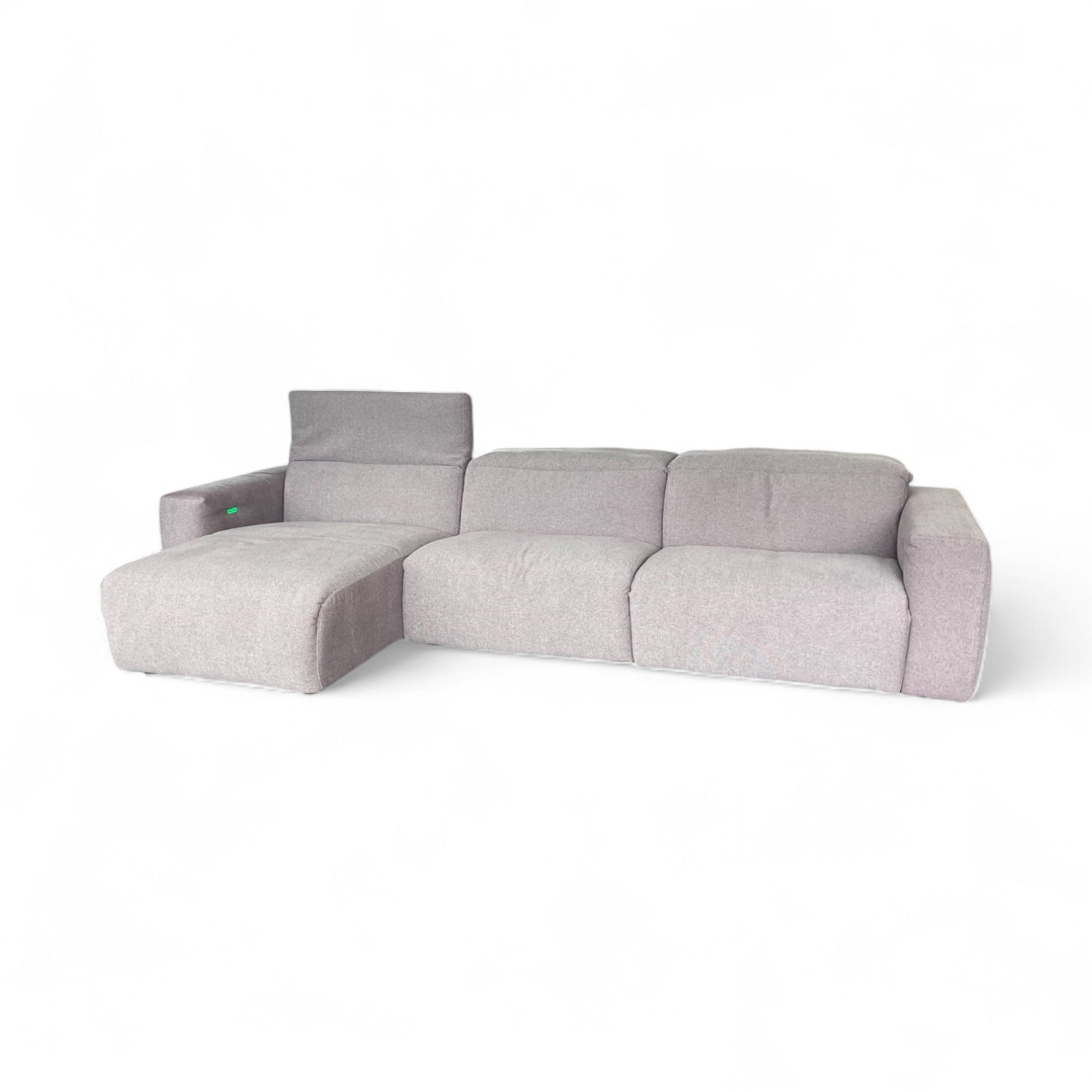 Ecksofa W.Schillig 34000 "dwayne" – Stoff Graurose