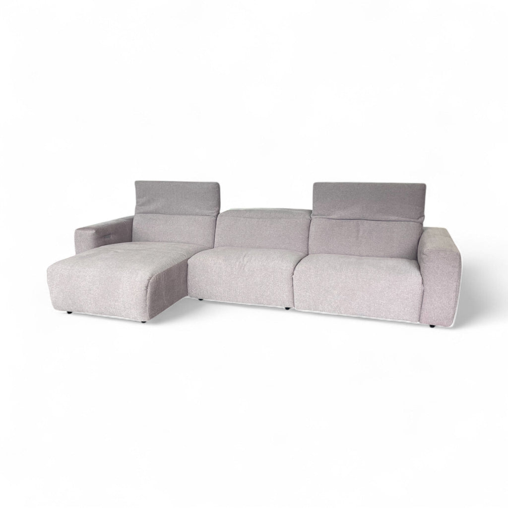 Ecksofa W.Schillig 34000 "dwayne" – Stoff Graurose