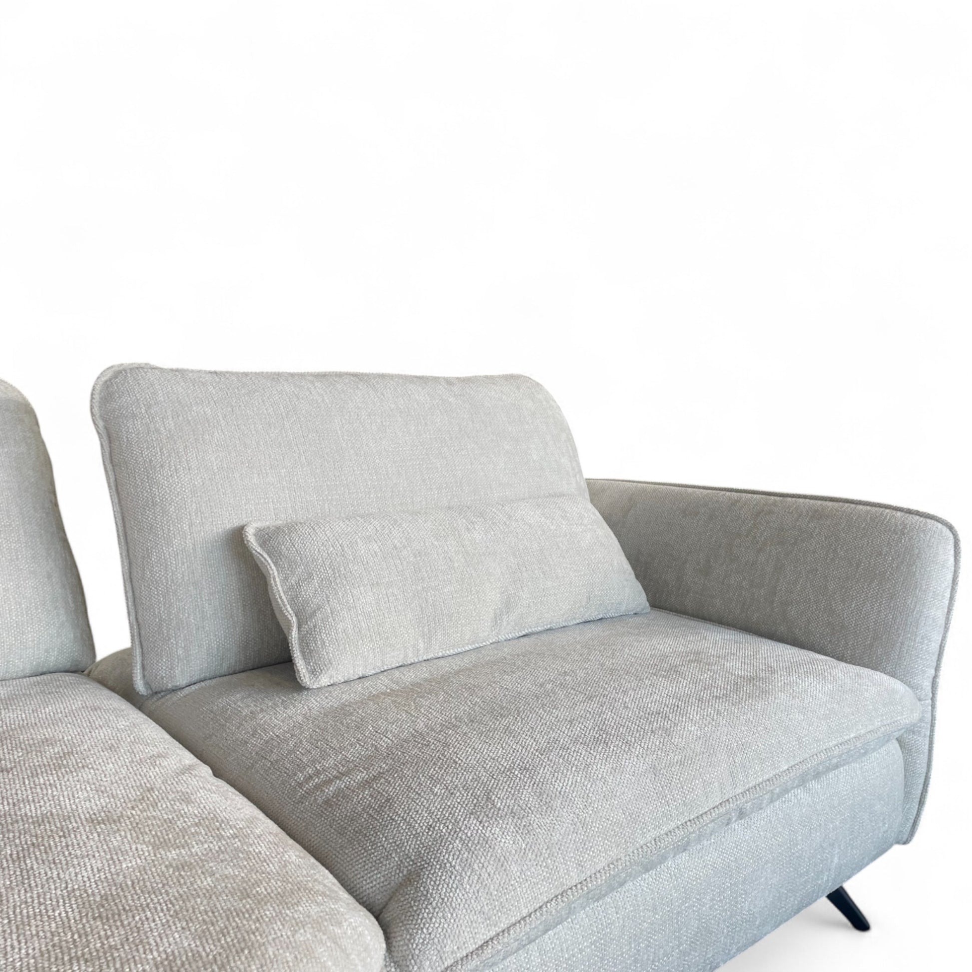Ecksofa W.Schillig 16533 für Musterring – Stoff Ivory