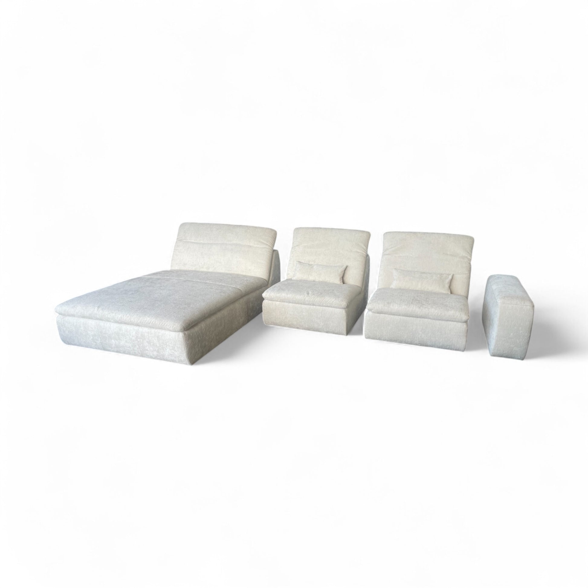 Sofa W.Schillig 16950 "lunalounge" – Stoff Ivory