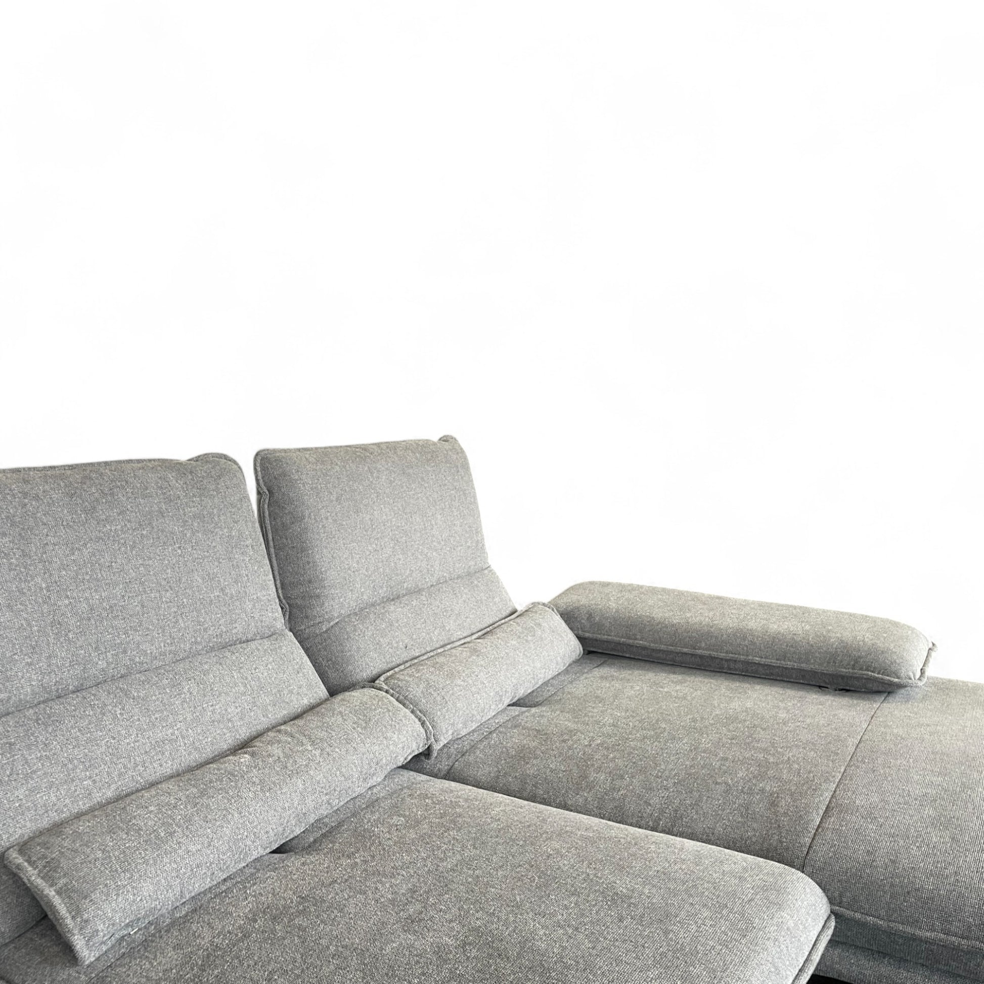 Ecksofa W.Schillig 16777 "broadway" – Stoff Taupe