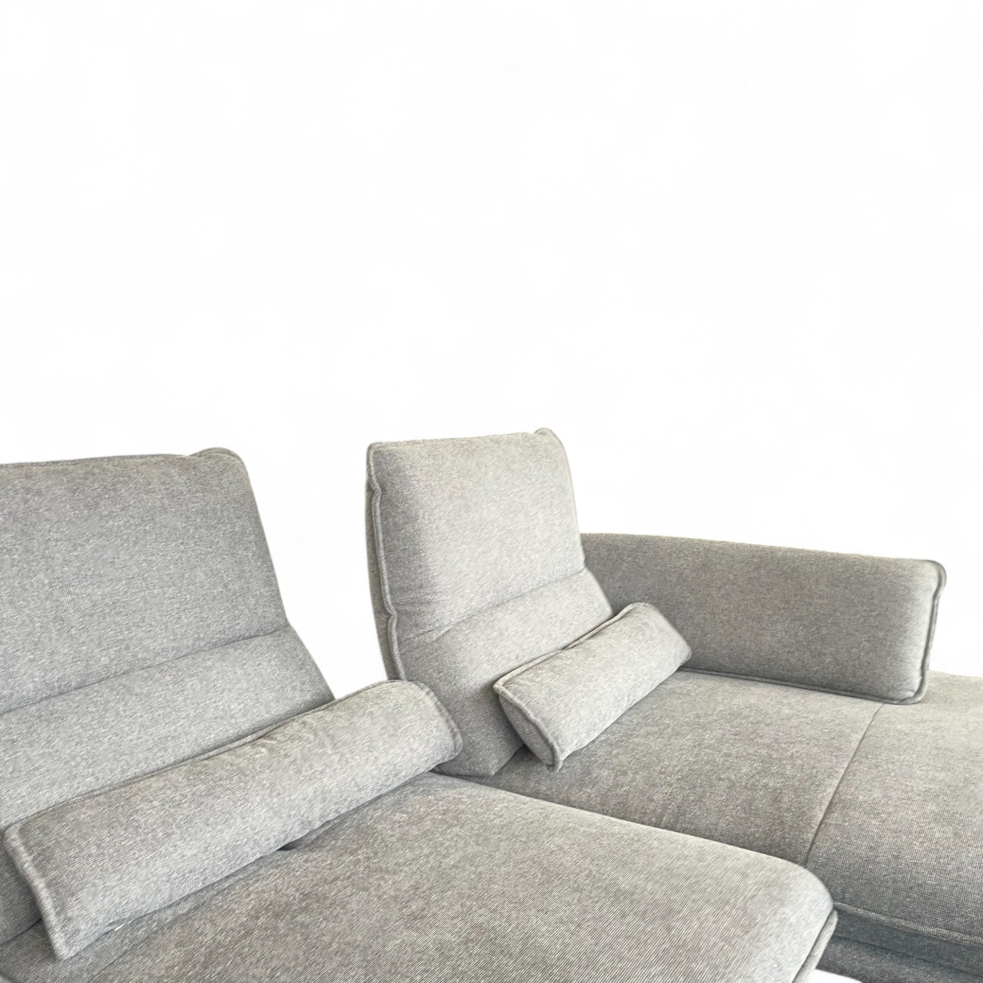 Ecksofa W.Schillig 16777 "broadway" – Stoff Taupe