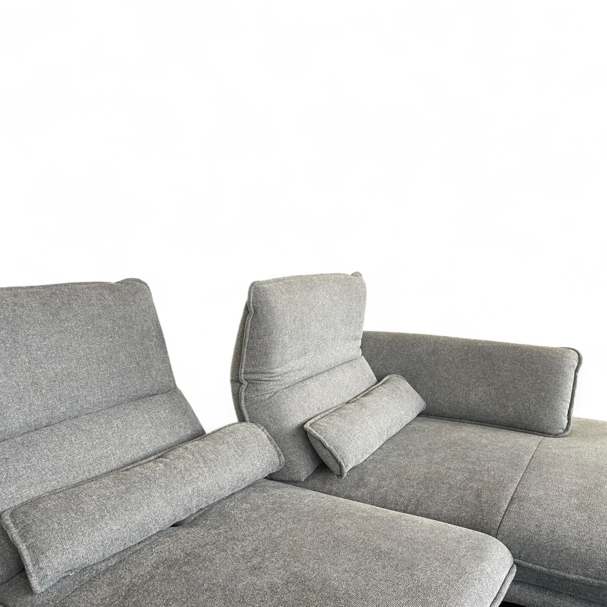 Ecksofa W.Schillig 16777 "broadway" – Stoff Taupe