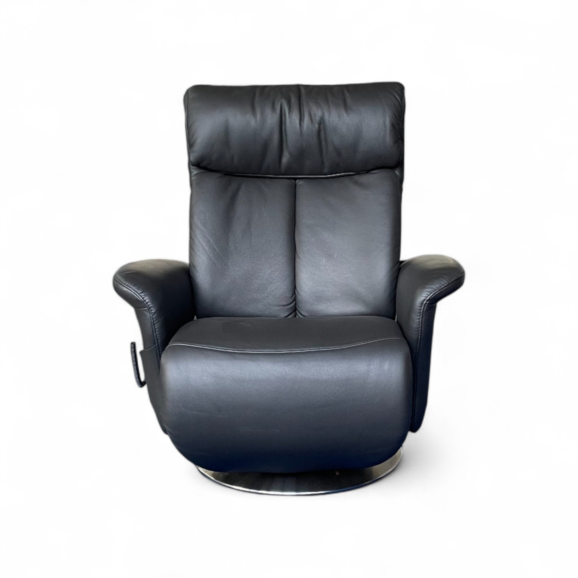 Himolla 7727 Easy-Swing Relaxsessel „Schwerlast“ – 2-motorig, mit Aufstehhilfe, Leder Soft Anthrazit