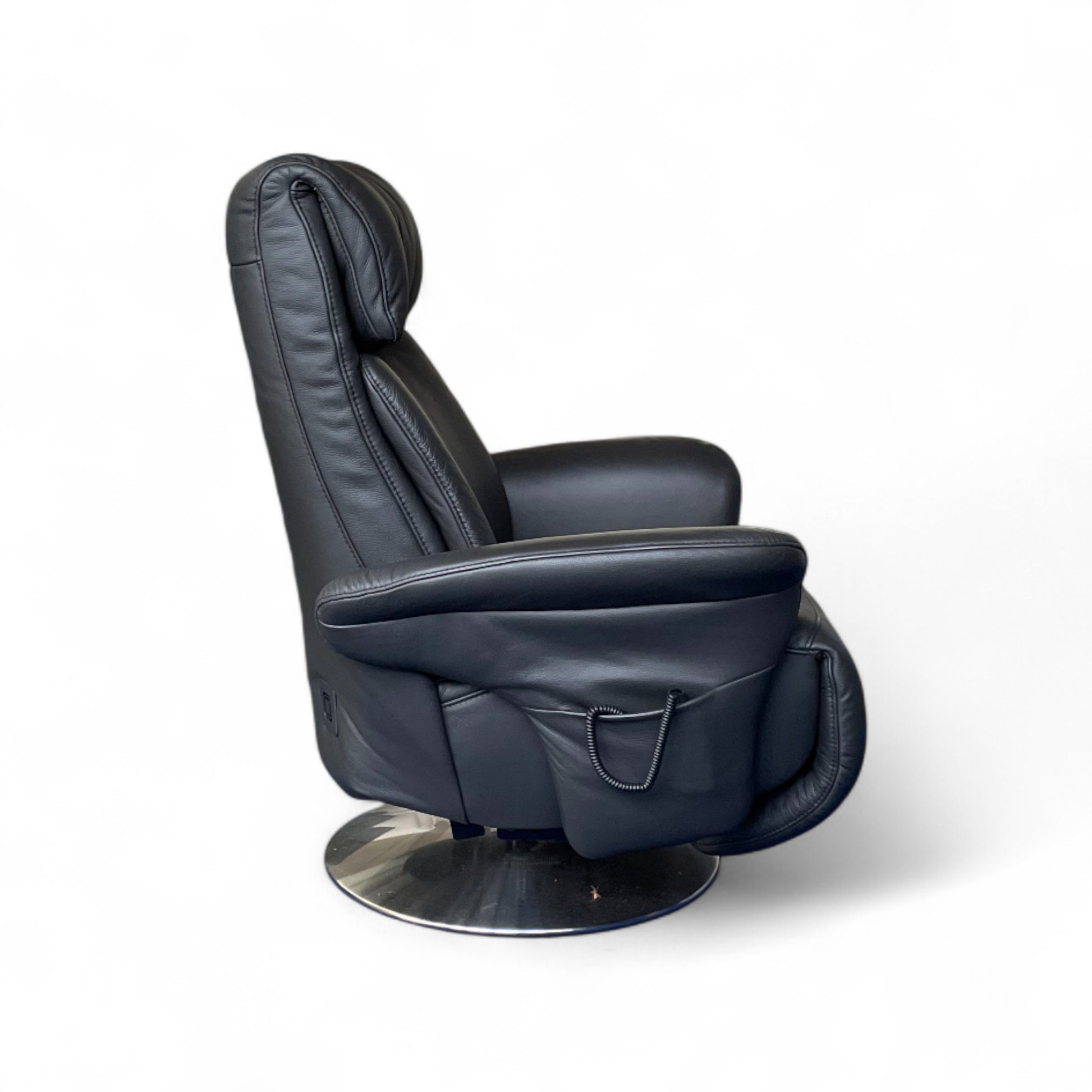 Himolla 7727 Easy-Swing Relaxsessel „Schwerlast“ – 2-motorig, mit Aufstehhilfe, Leder Soft Anthrazit