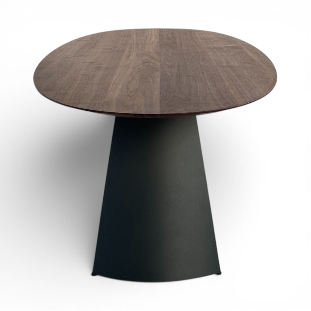 Lavida Gerrit Tisch – Nussbaum Ellipse (240×100 cm)