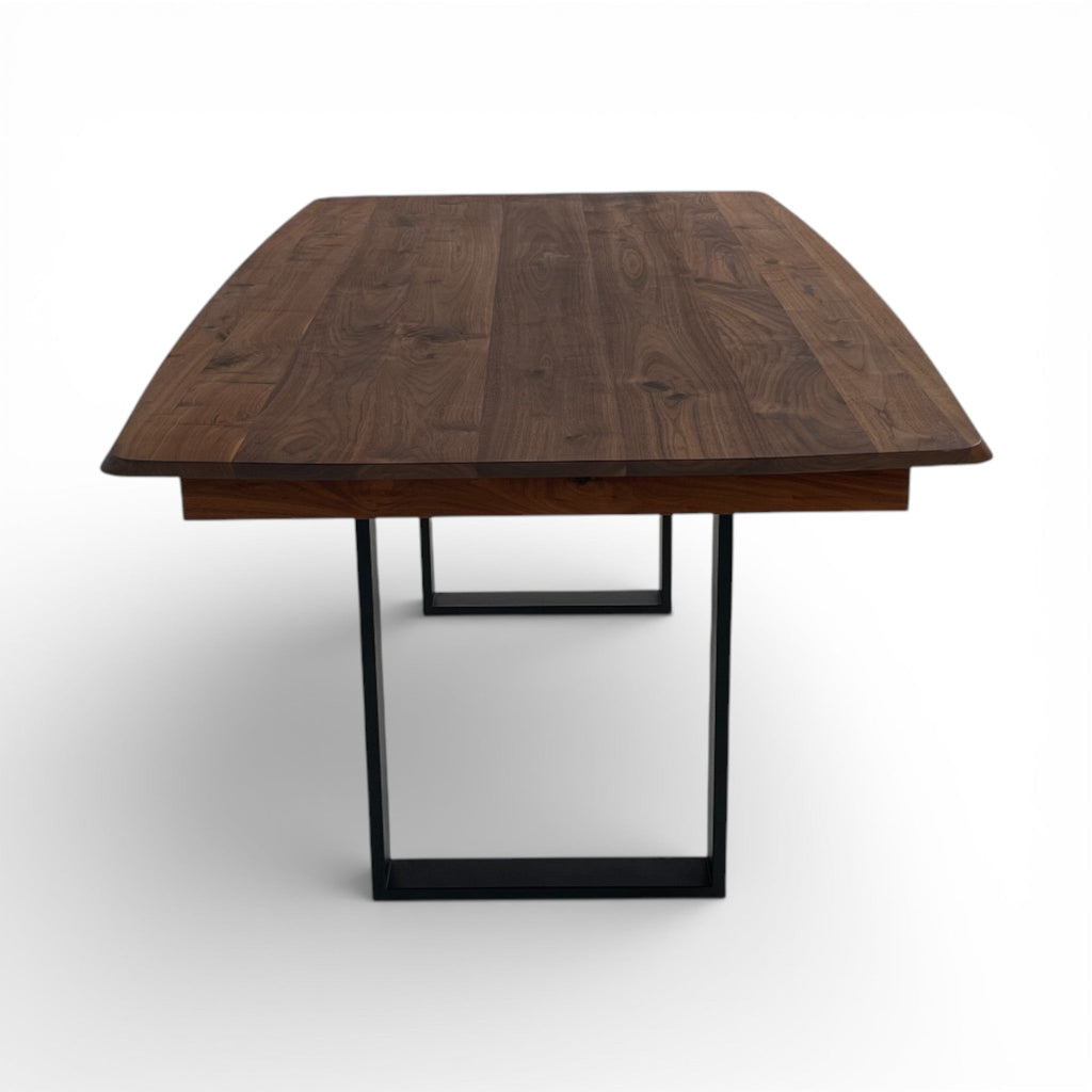 Lavida Helmond Auszugstisch – Nussbaum Freiform (180×100 + 80 cm)