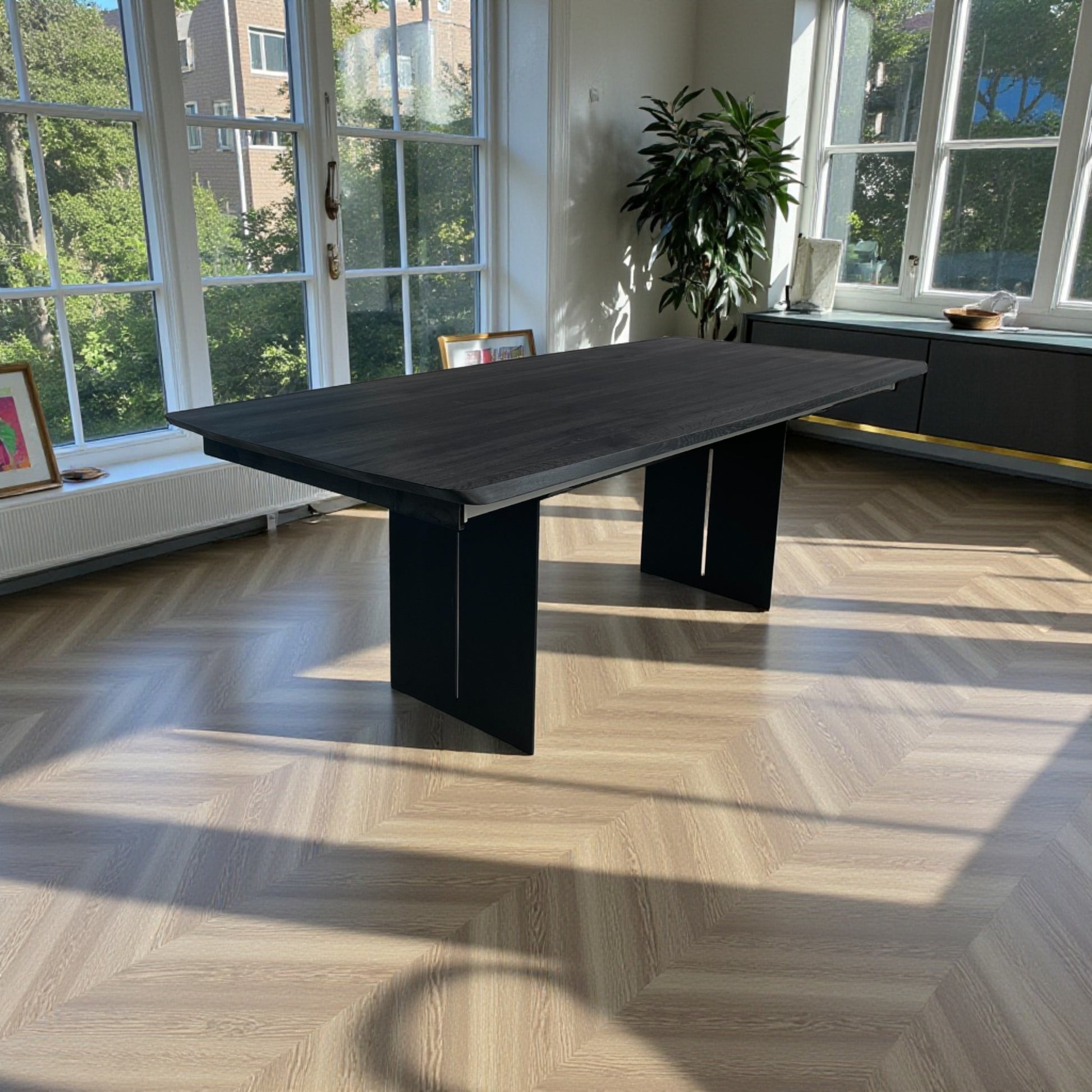 Lavida Helmond Auszugstisch – Wildeiche Pantano (220×100 + 80 cm)