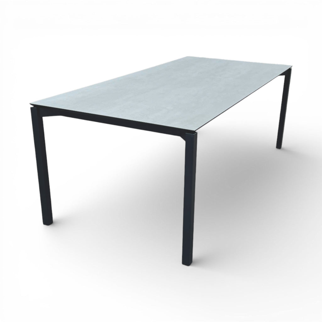 Lavida Tokio Auszugstisch – Keramik Grigia (210×100 + 80 cm)