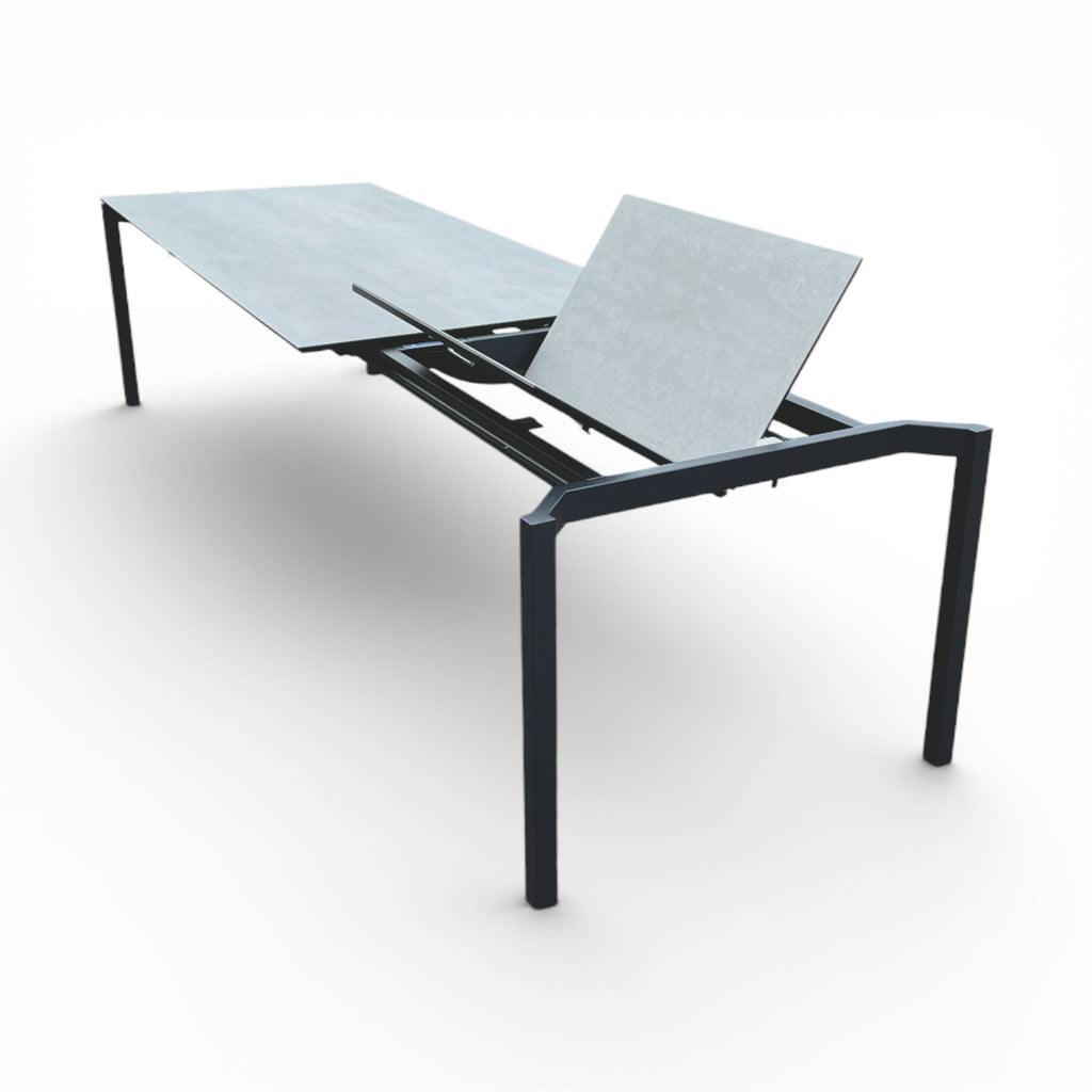 Lavida Tokio Auszugstisch – Keramik Grigia (210×100 + 80 cm)