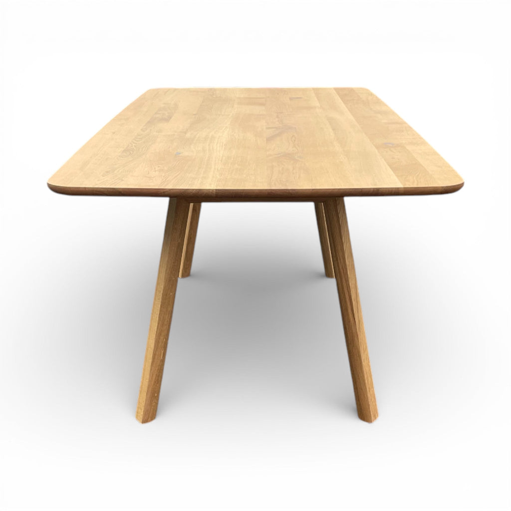 Lavida Anton Tisch – Wildeiche, Holzbeine (220×100 cm)