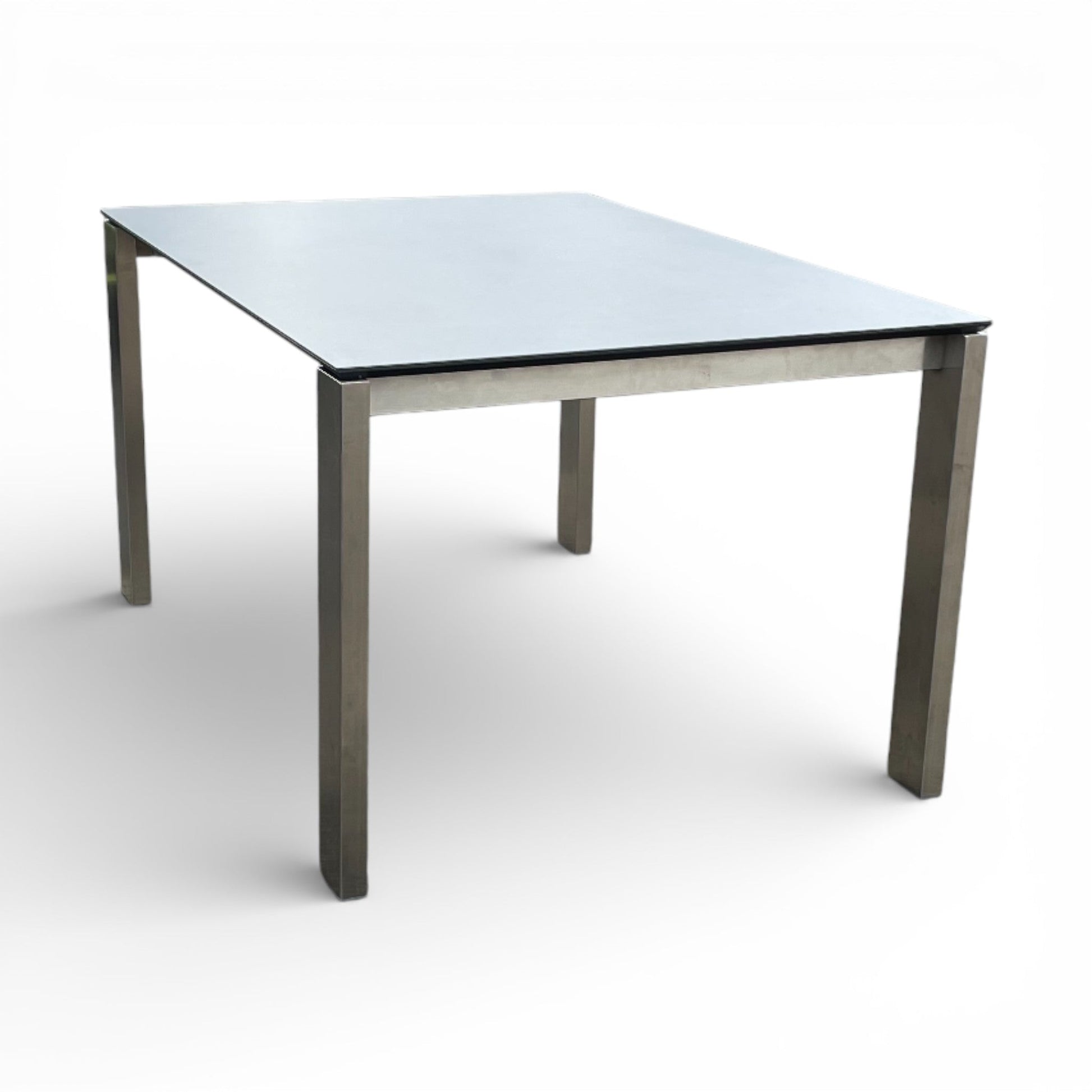 Lavida Helios Auszugstisch – Keramik Zement (140×100 + 60 cm)