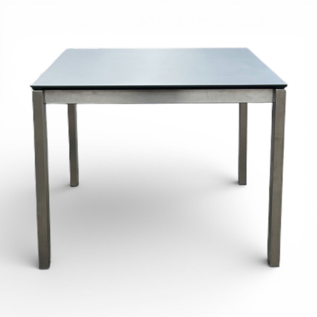 Lavida Helios Auszugstisch – Keramik Zement (140×100 + 60 cm)