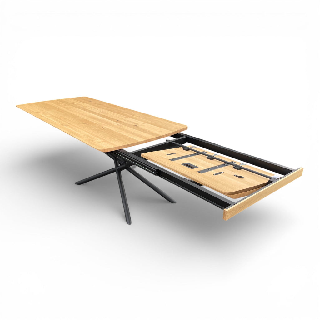 Lavida Paris Auszugstisch – Wildeiche Bianco (220×100 + 80 cm)