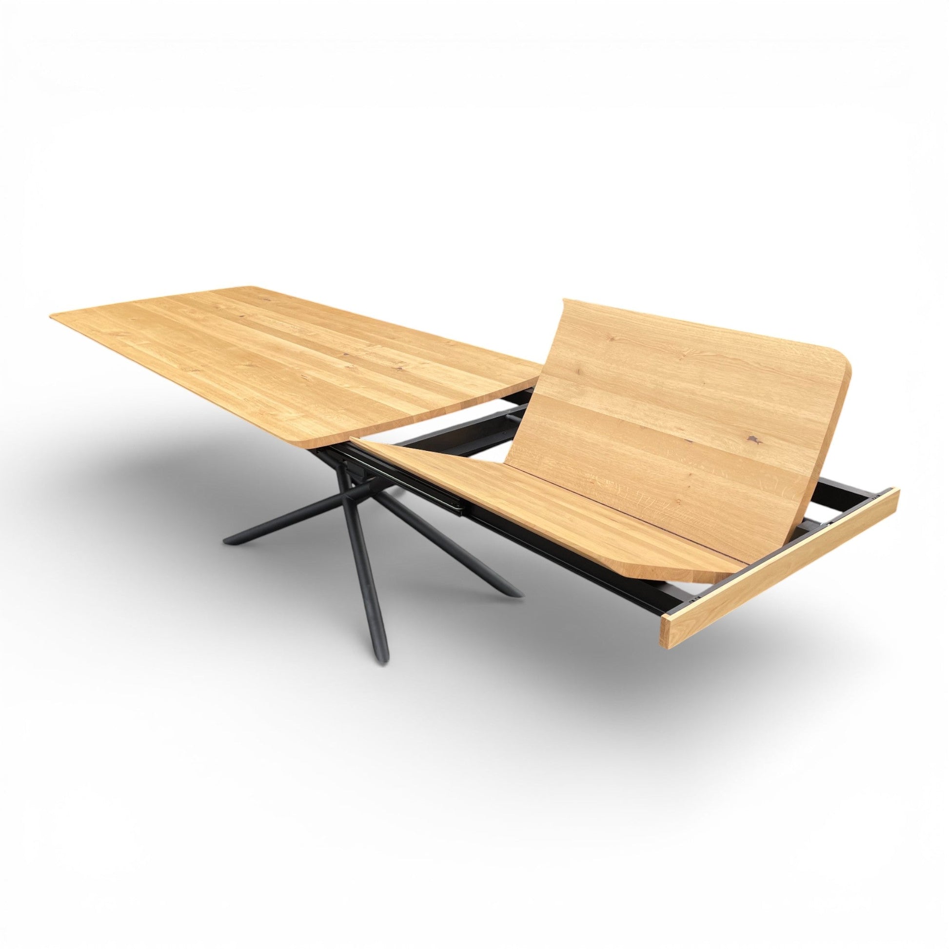 Lavida Paris Auszugstisch – Wildeiche Bianco (220×100 + 80 cm)