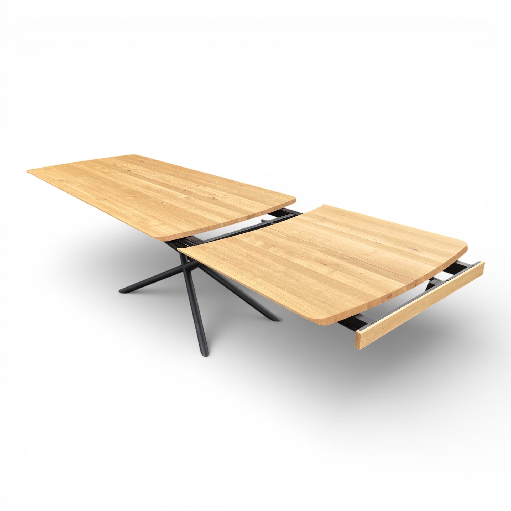 Lavida Paris Auszugstisch – Wildeiche Bianco (220×100 + 80 cm)