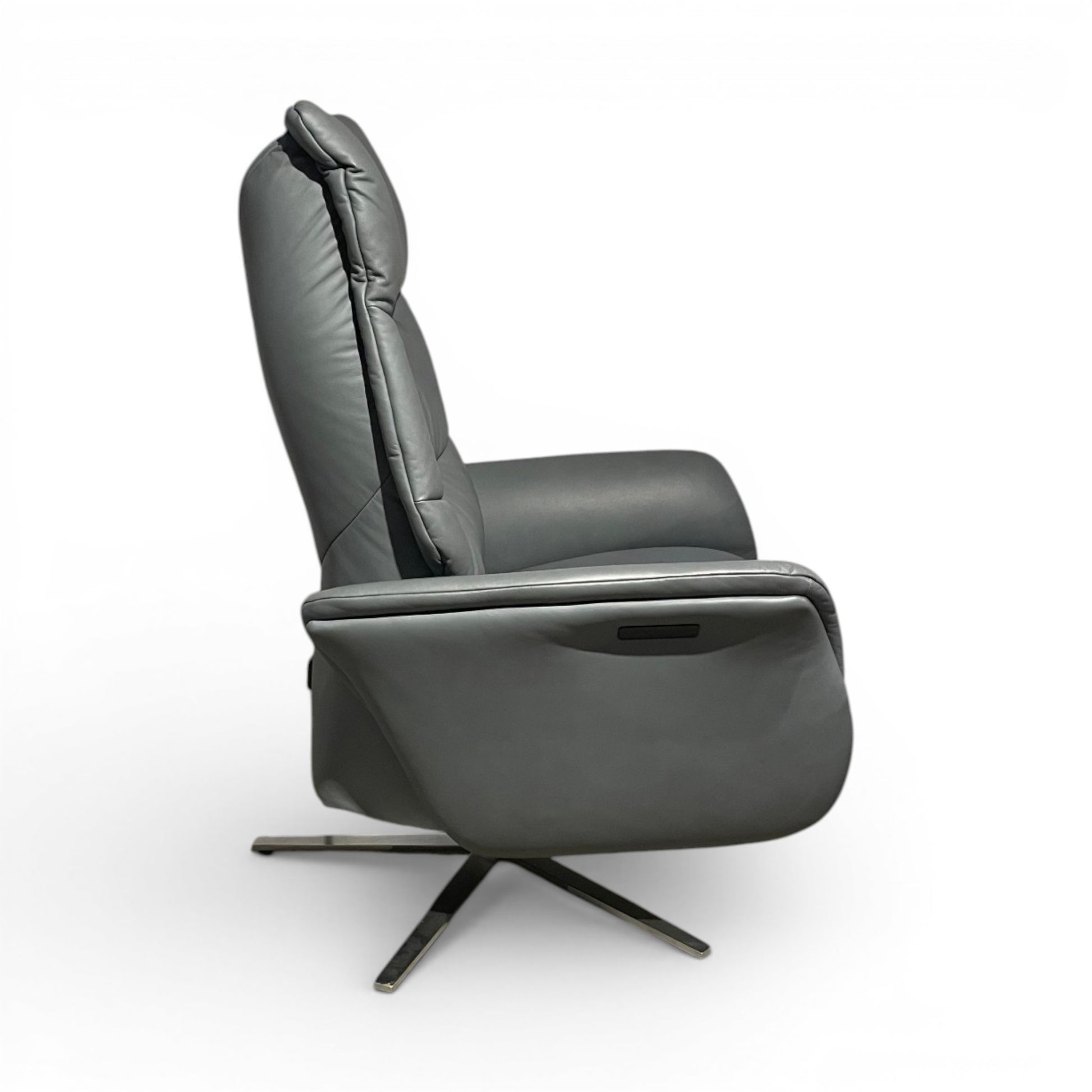 Sessel Himolla 7454 Easy-Swing – Longlife Leder Aqua, 2-Motorig