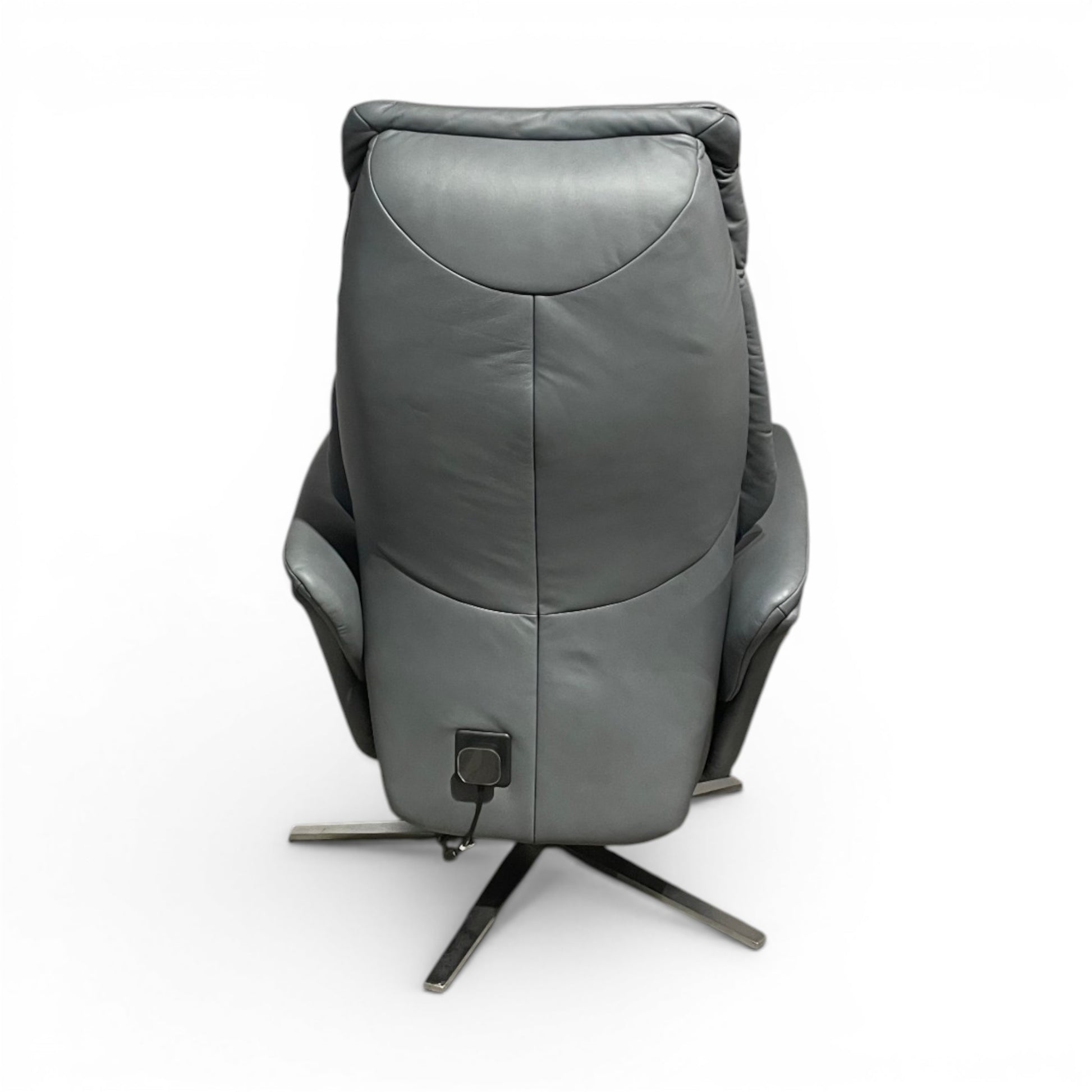Sessel Himolla 7454 Easy-Swing – Longlife Leder Aqua, 2-Motorig