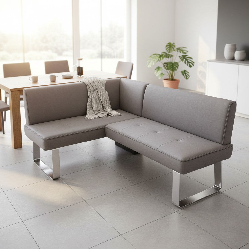 Eckbank K+W 4392 GamePlus - Microfaser Darkgrey