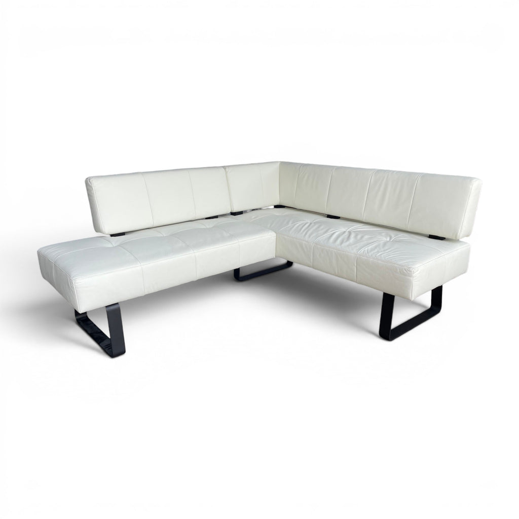 Eckbank K+W SPIDER II 7917 - Leder CASAY33 Bianco