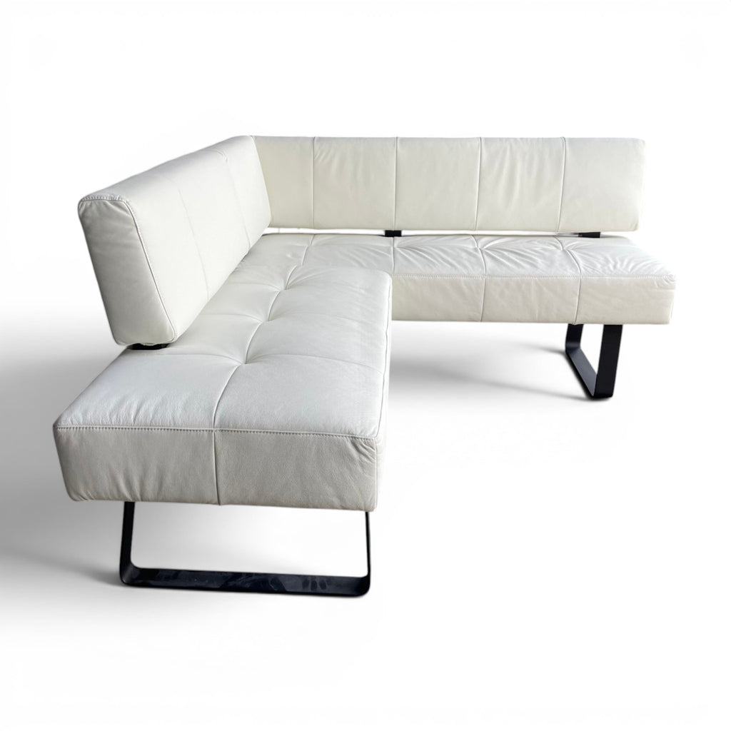 Eckbank K+W SPIDER II 7917 - Leder CASAY33 Bianco