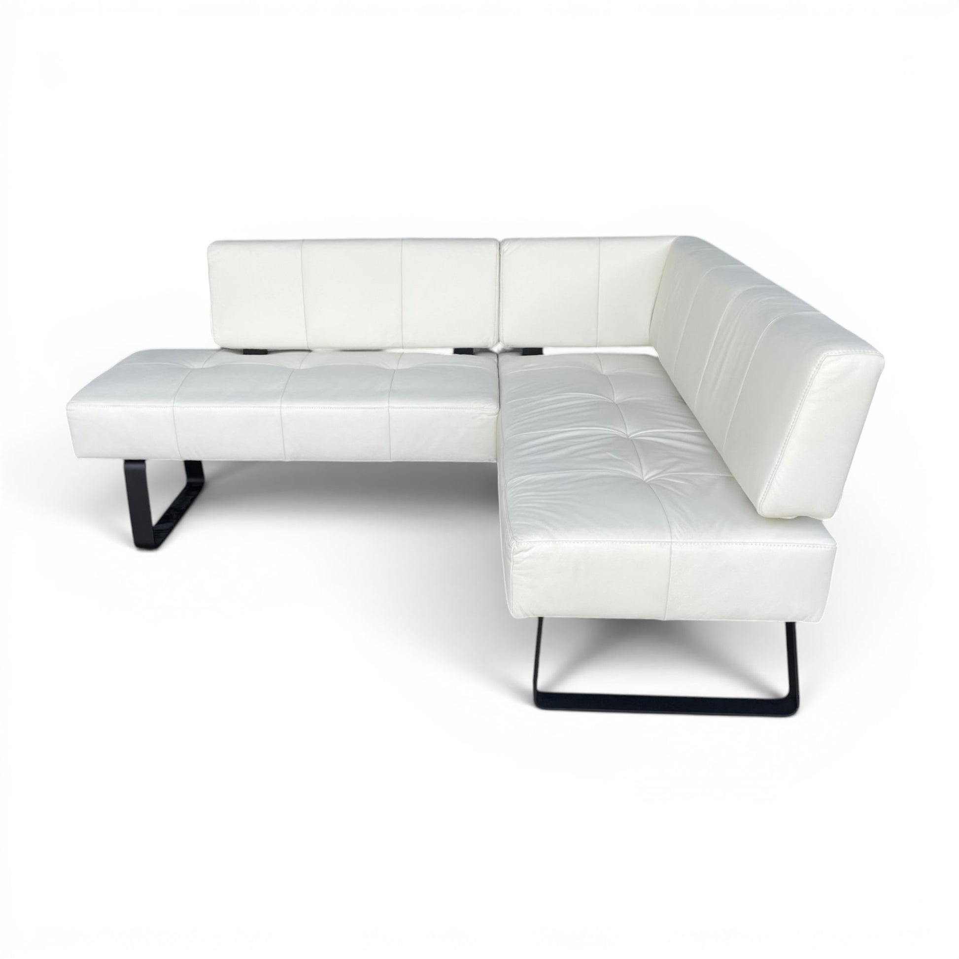 Eckbank K+W SPIDER II 7917 - Leder CASAY33 Bianco