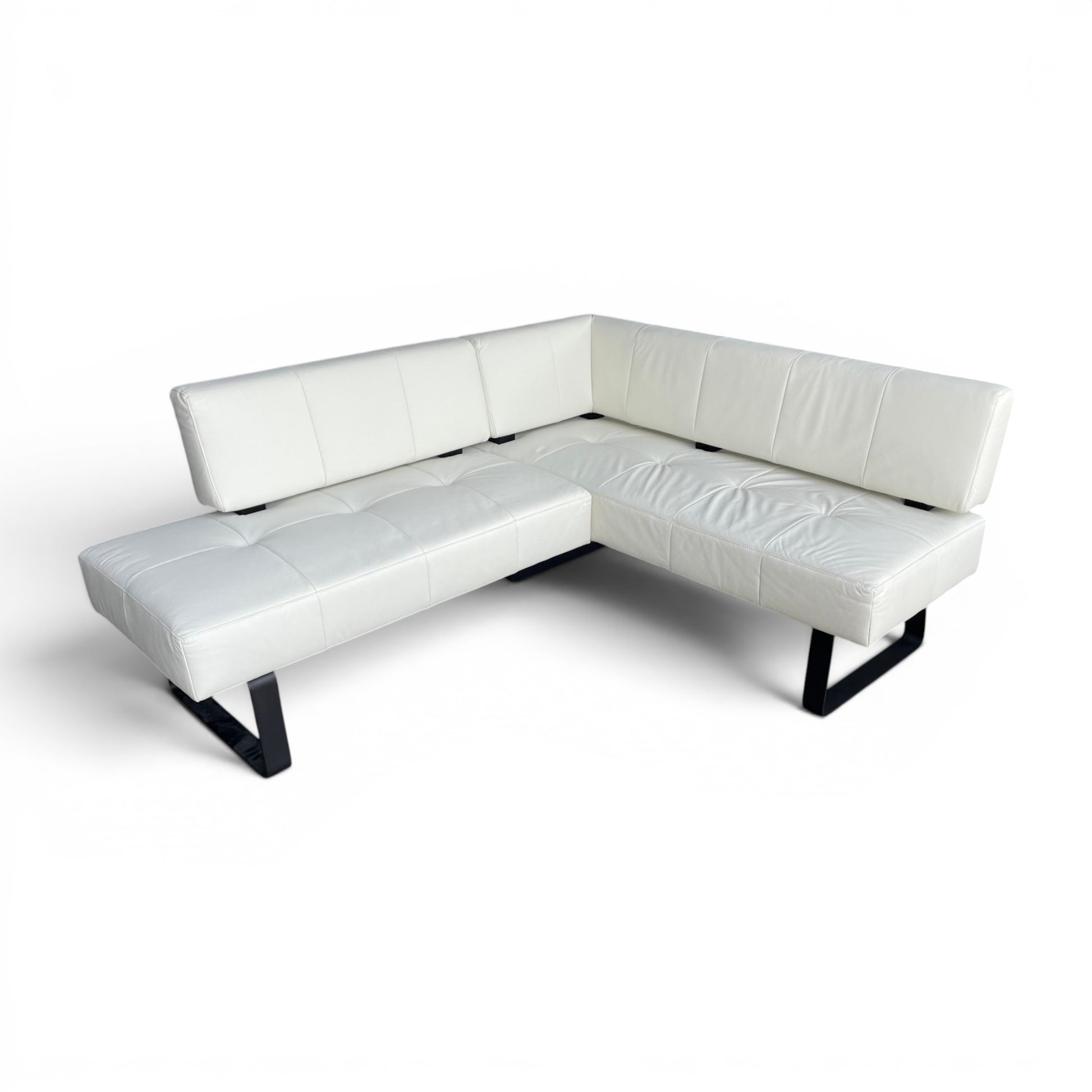 Eckbank K+W SPIDER II 7917 - Leder CASAY33 Bianco