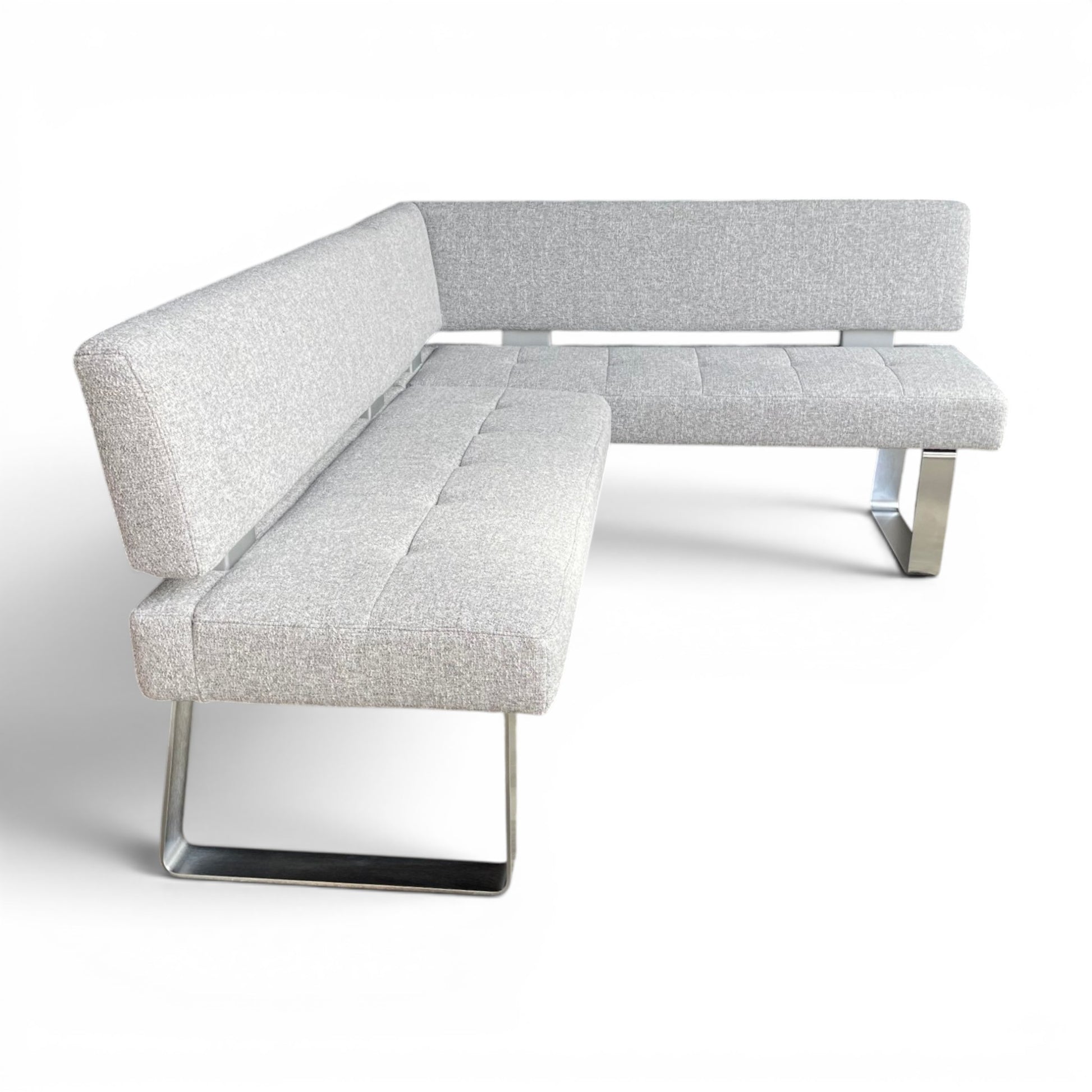 Eckbank K+W Game I 4191 - Stoff Light Grey