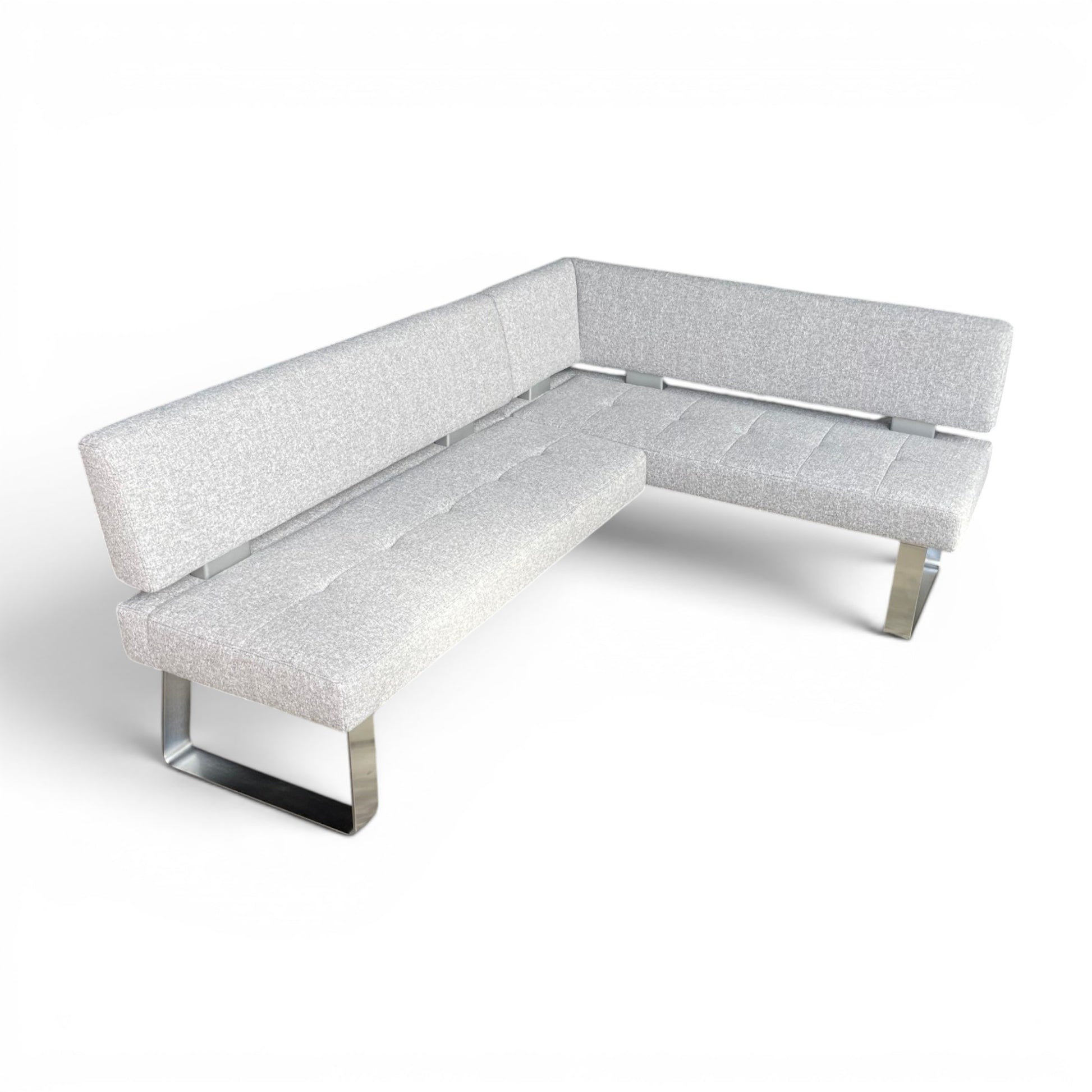 Eckbank K+W Game I 4191 - Stoff Light Grey