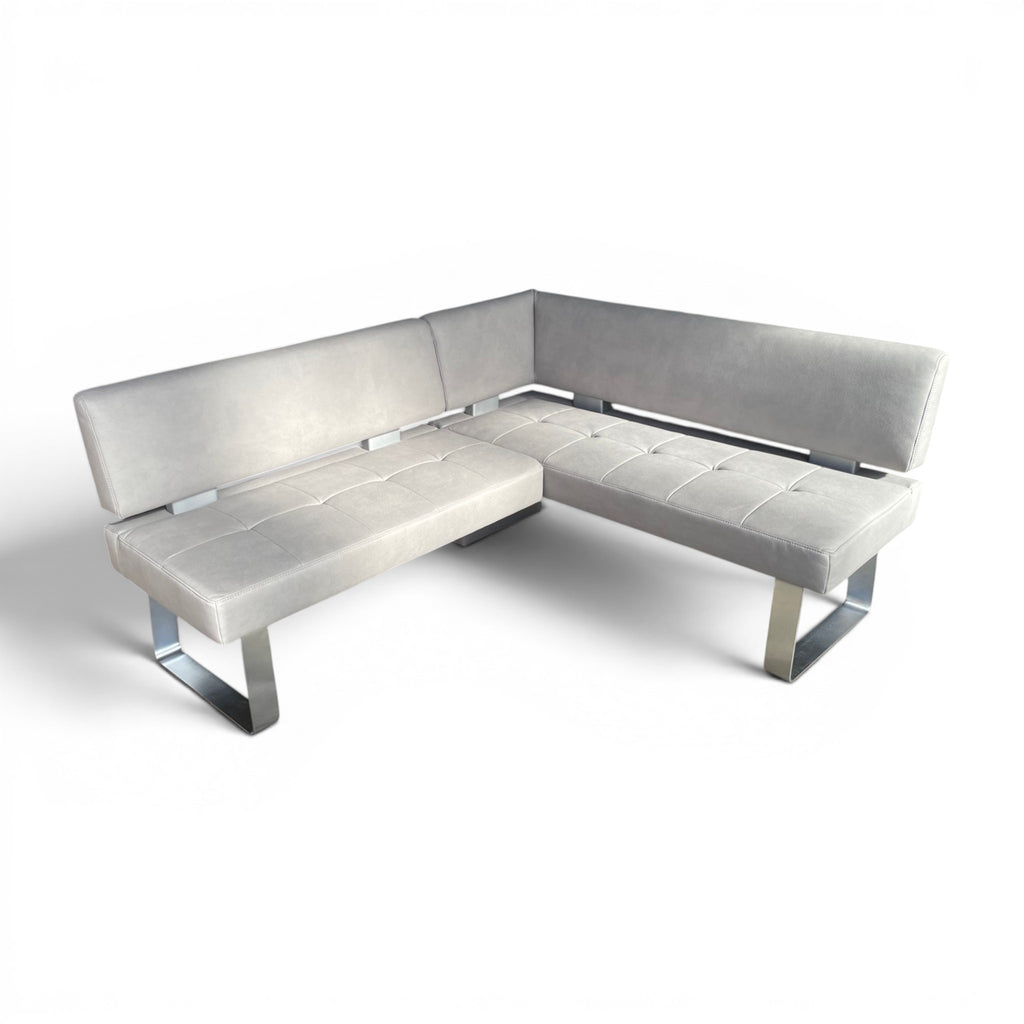 Eckbank K+W Game I 4191 , Microfaser Hellgrau