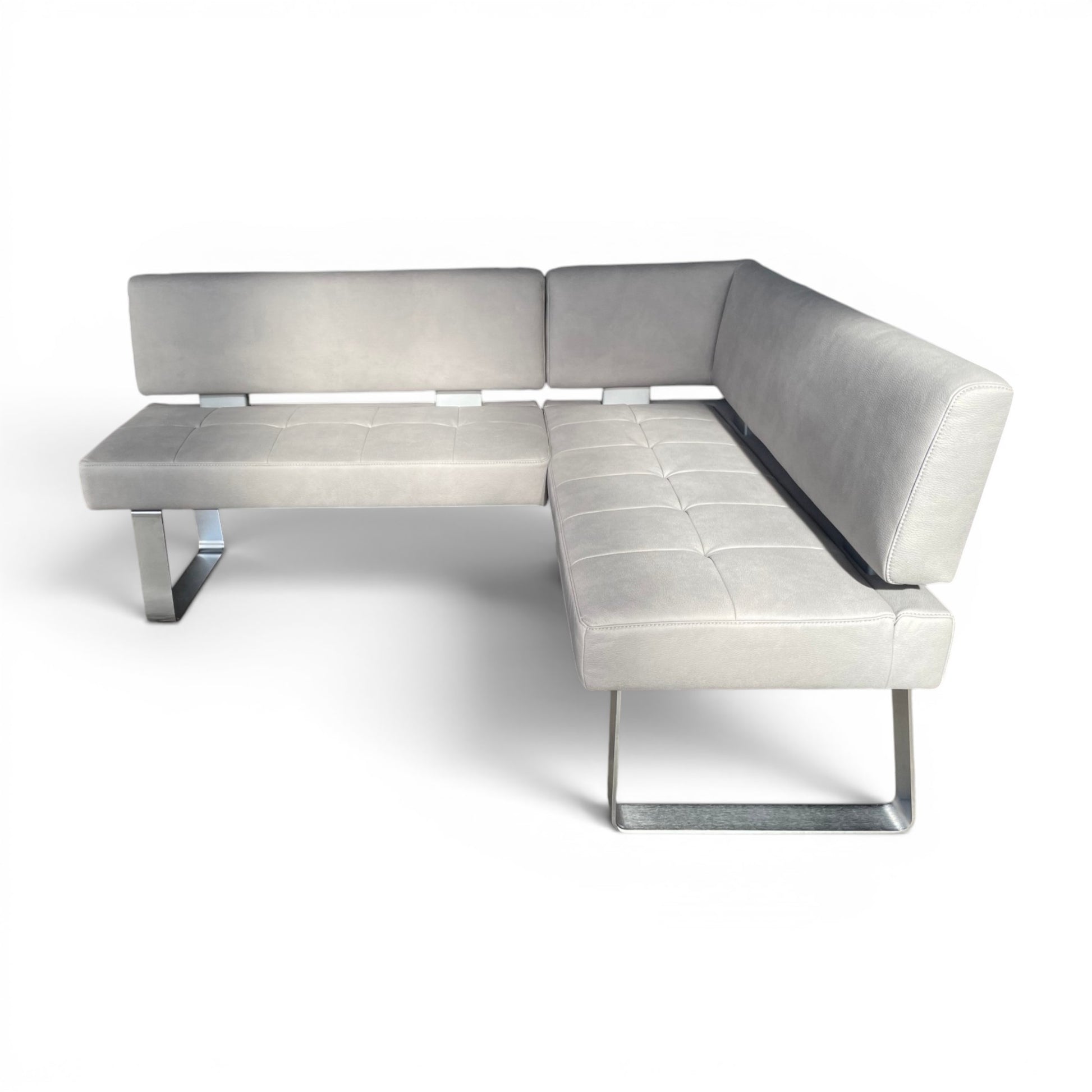 Eckbank K+W Game I 4191 , Microfaser Hellgrau
