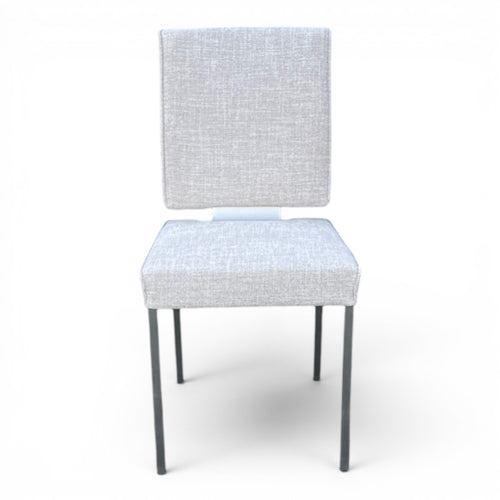 4-Fuß Stuhl 3er Set K+W - Stoff Creme