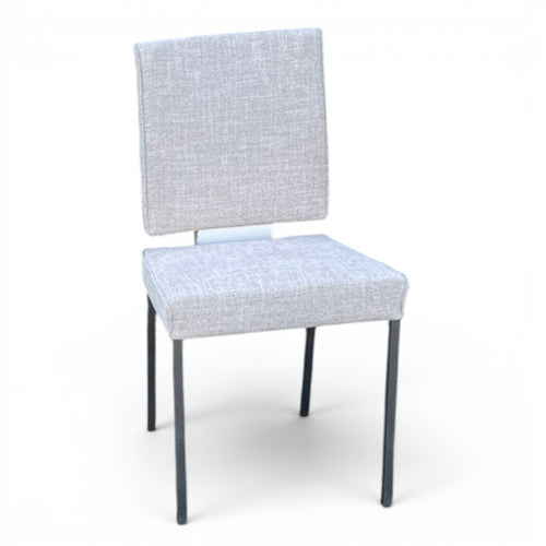 4-Fuß Stuhl 3er Set K+W - Stoff Creme