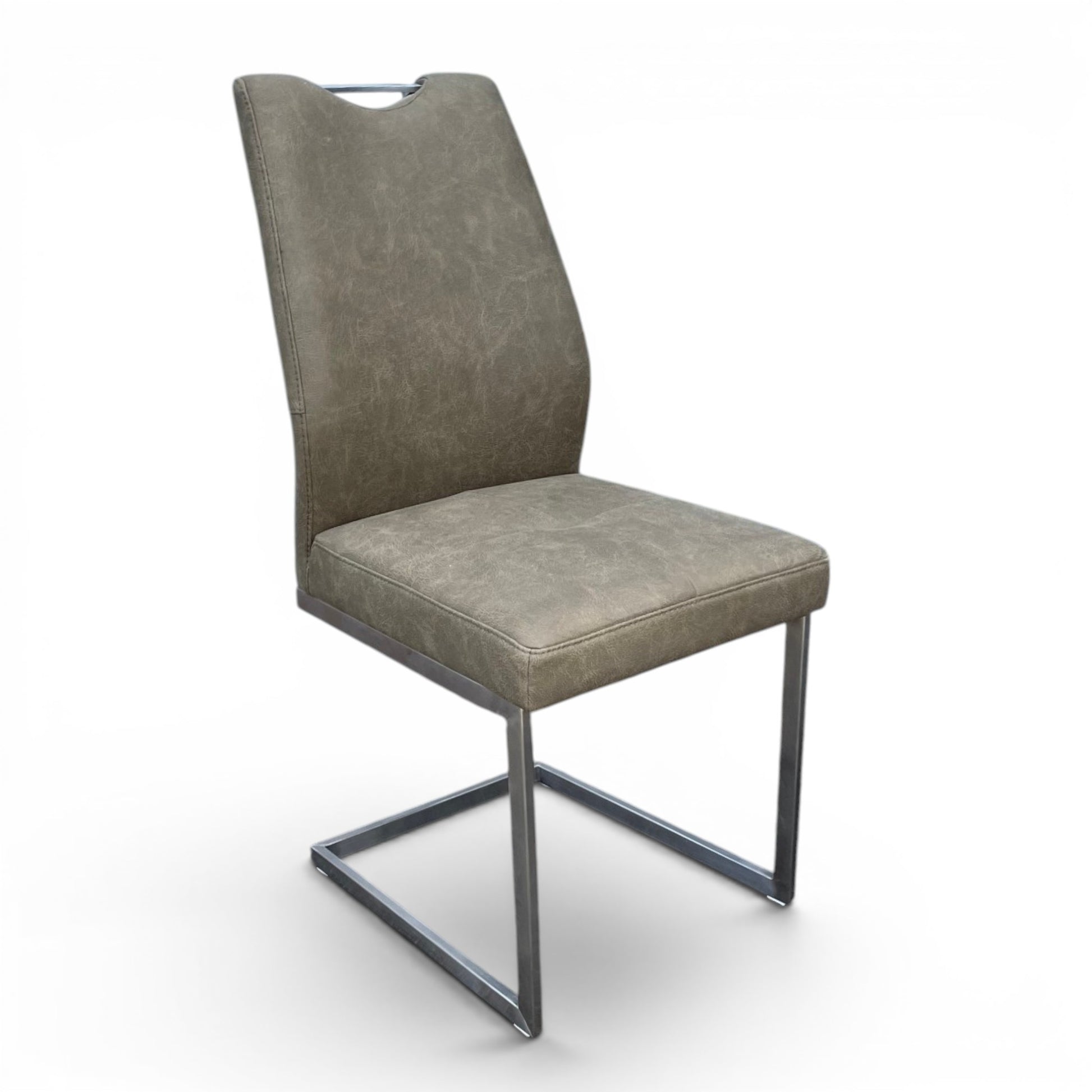 Freischwinger K+W 6135 - Microfaser Grün