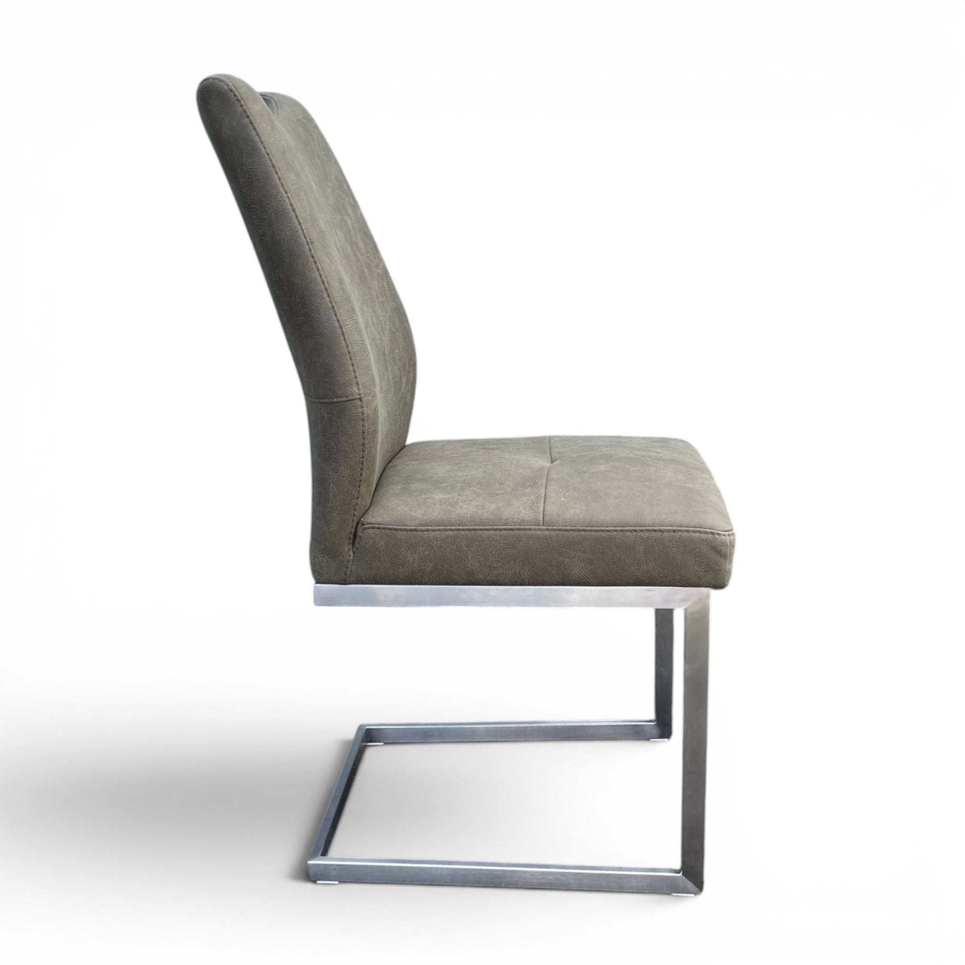 Freischwinger K+W 6135 - Microfaser Grün