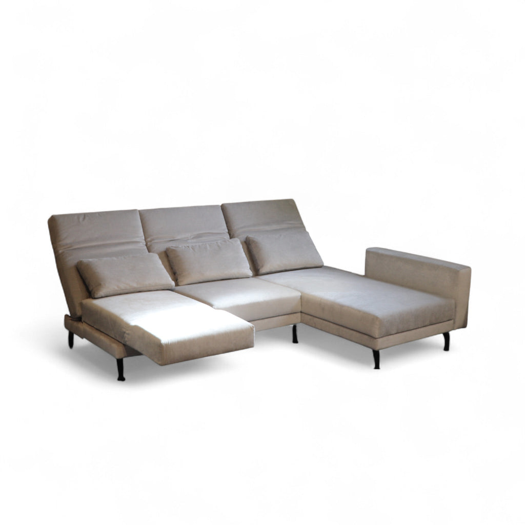 Brühl Multifunktionssofa „Moule Medium“ – Stoff Grau